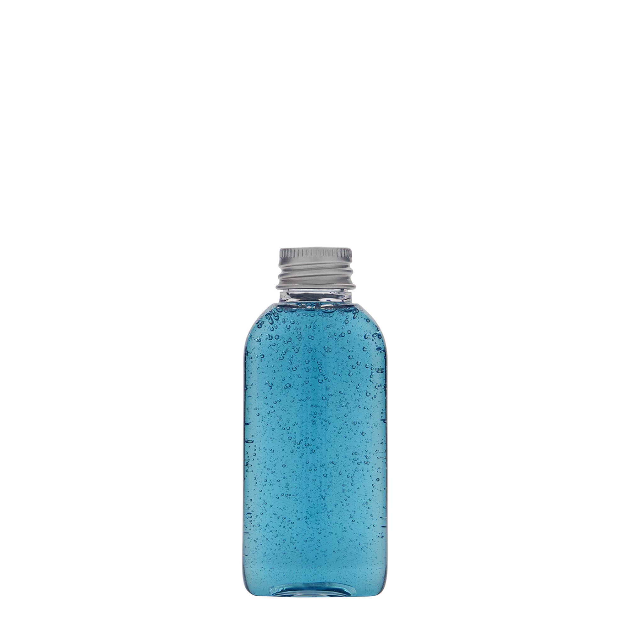 50 ml PET bottle ‘Iris’, oval, plastic, opening: 20/410