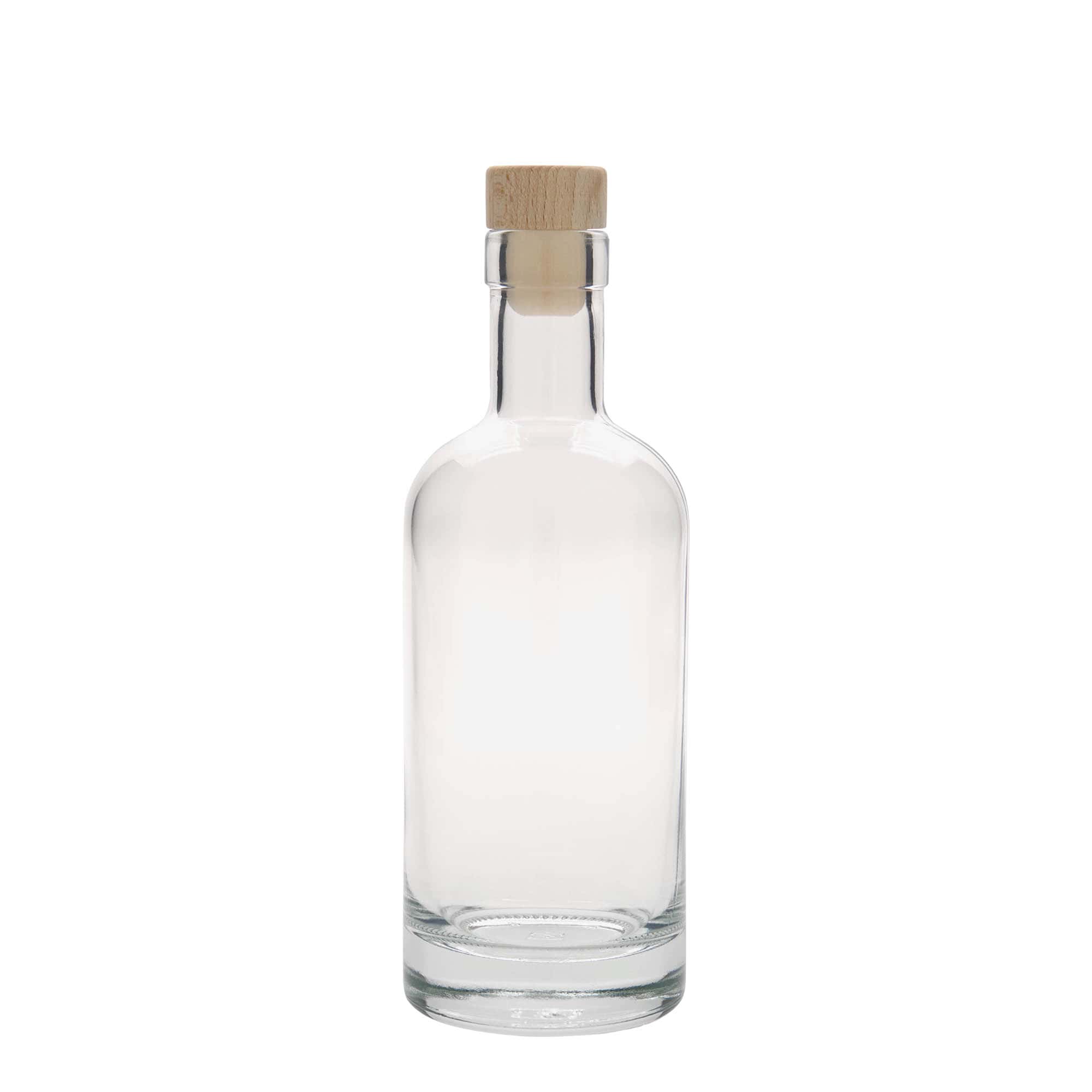 350 ml glass bottle ‘Linea Uno’, opening: cork