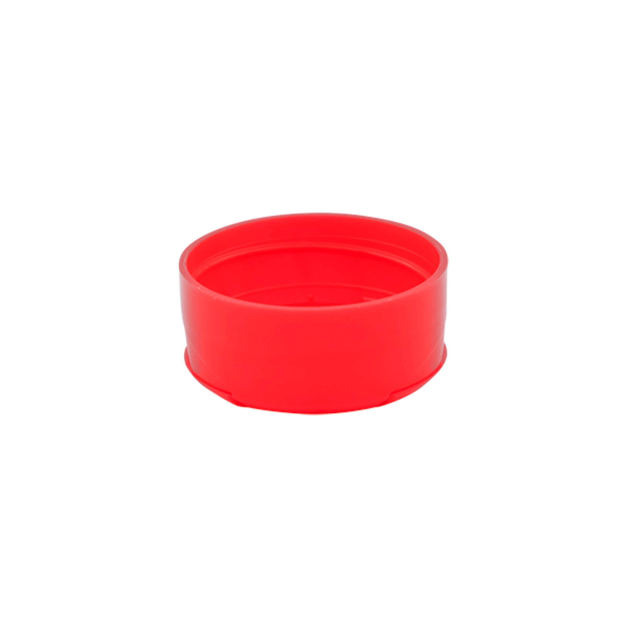 Shaker cap for spice jar, PP plastic, red, for opening: GPI 38/400