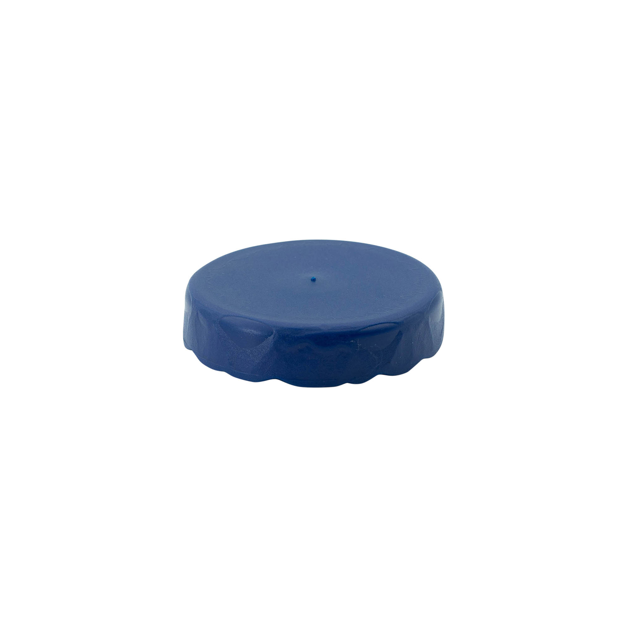 Slip lid for narrow neck ceramic pot, HDPE plastic, blue Slip lid for narrow neck ceramic pot, HDPE plastic, blue