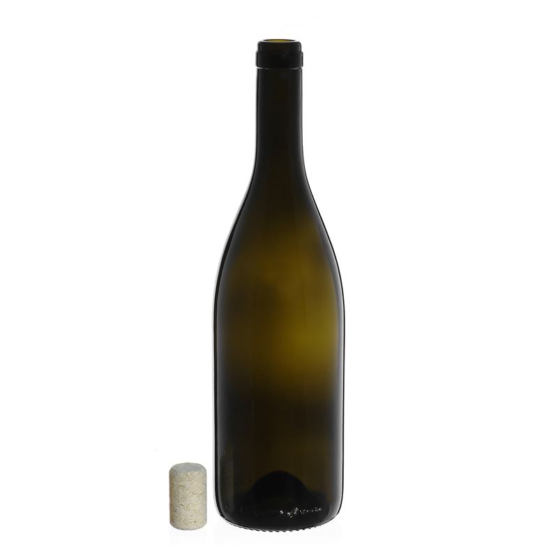 750 ml wine bottle 'Tiffany', antique green, neck: cork 750 ml wine bottle 'Tiffany', antique green, neck: cork
