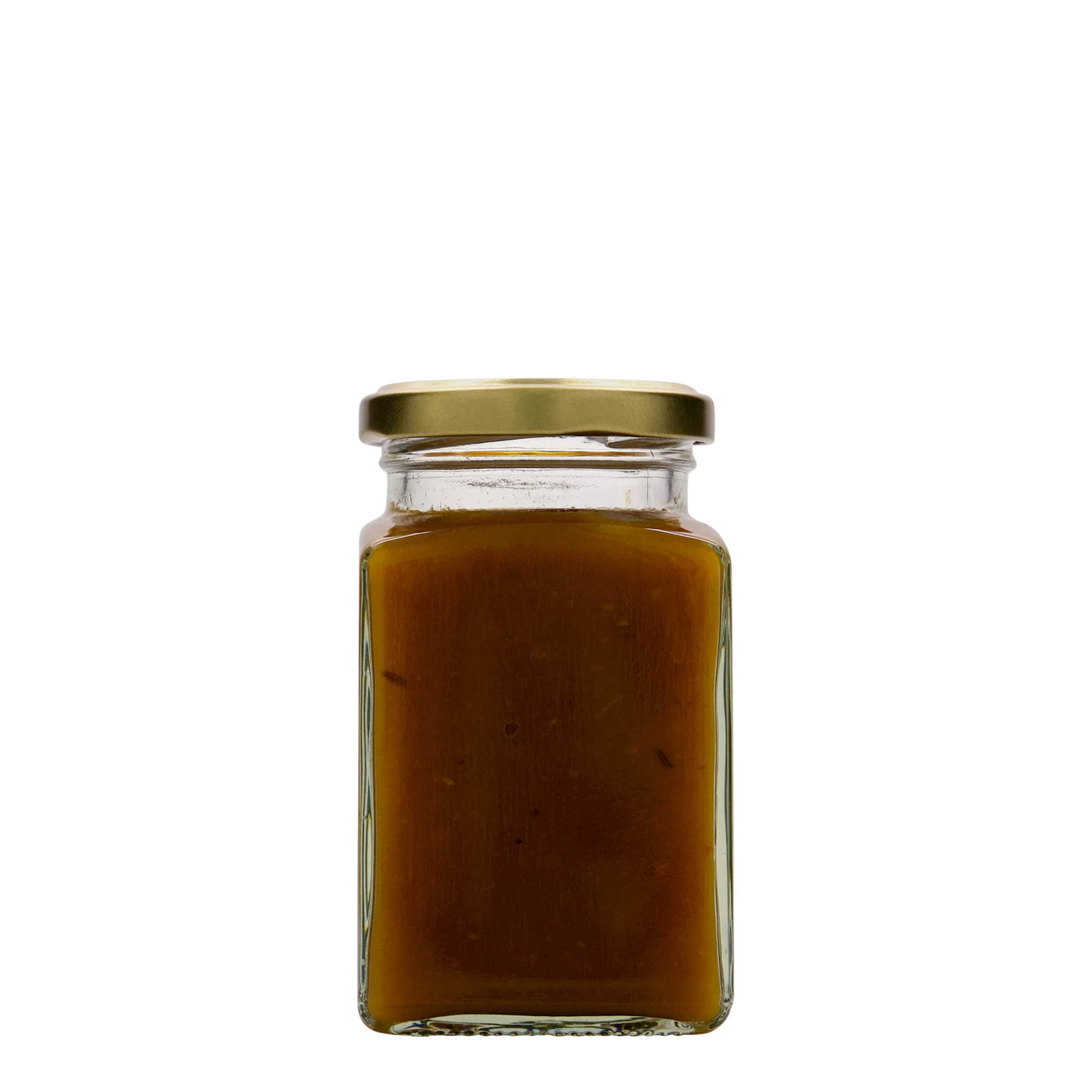 260 ml square glass, opening: Twist-off (TO 58)