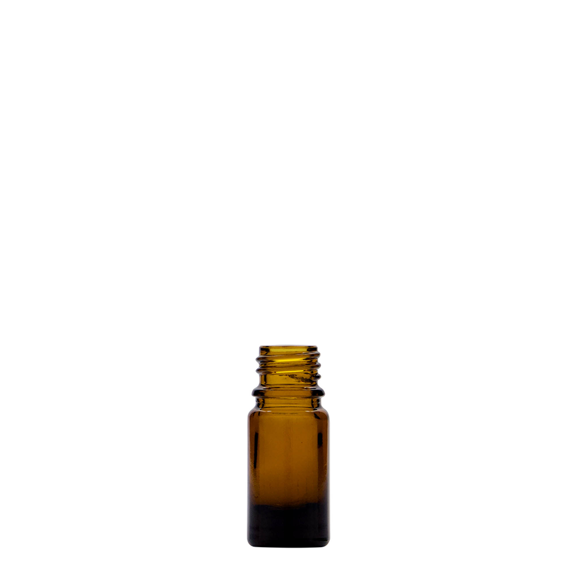5 ml medicine bottle, glass, brown, opening: DIN 18 5 ml medicine bottle, glass, brown, opening: DIN 18
