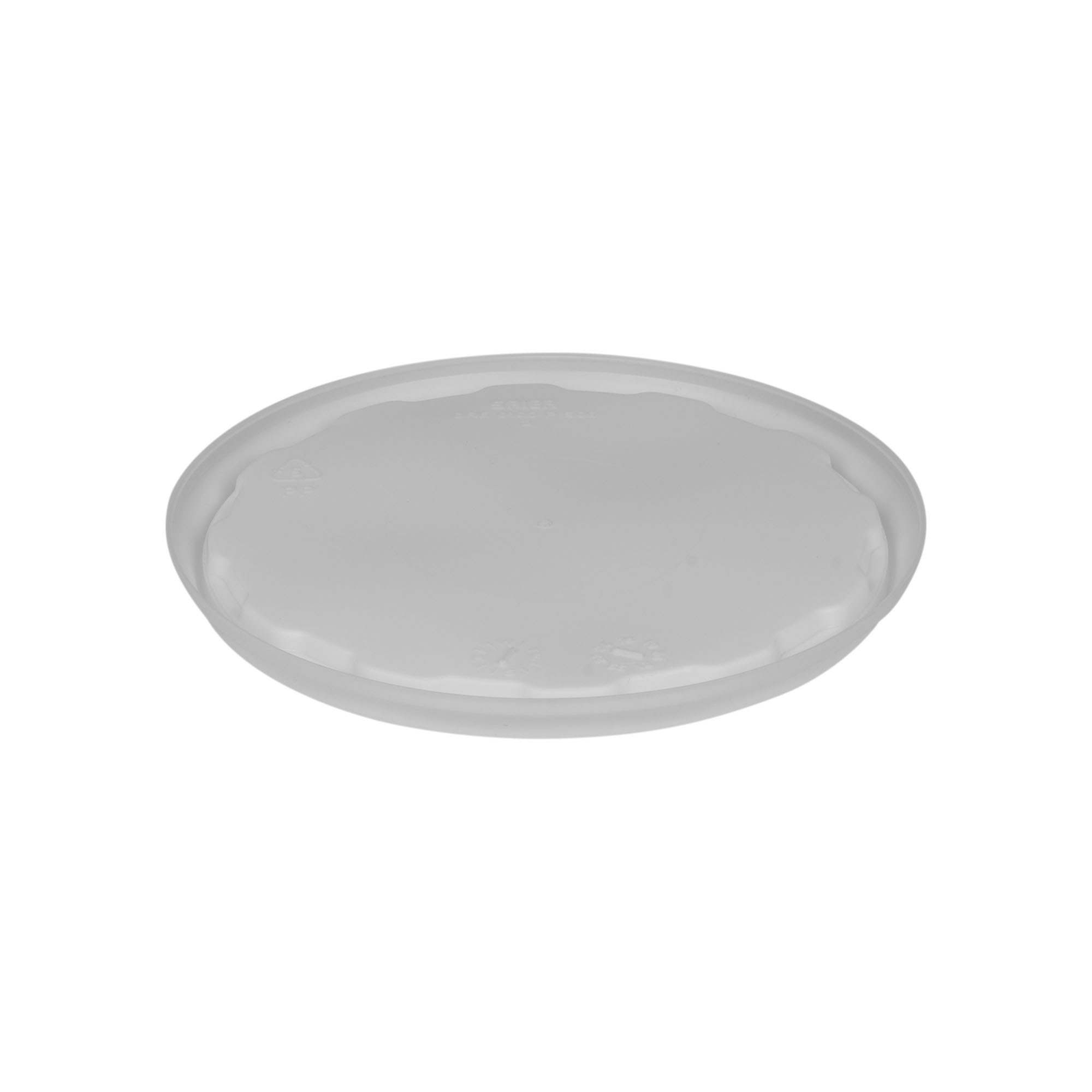 Lid for 1 l bucket, PP plastic, white