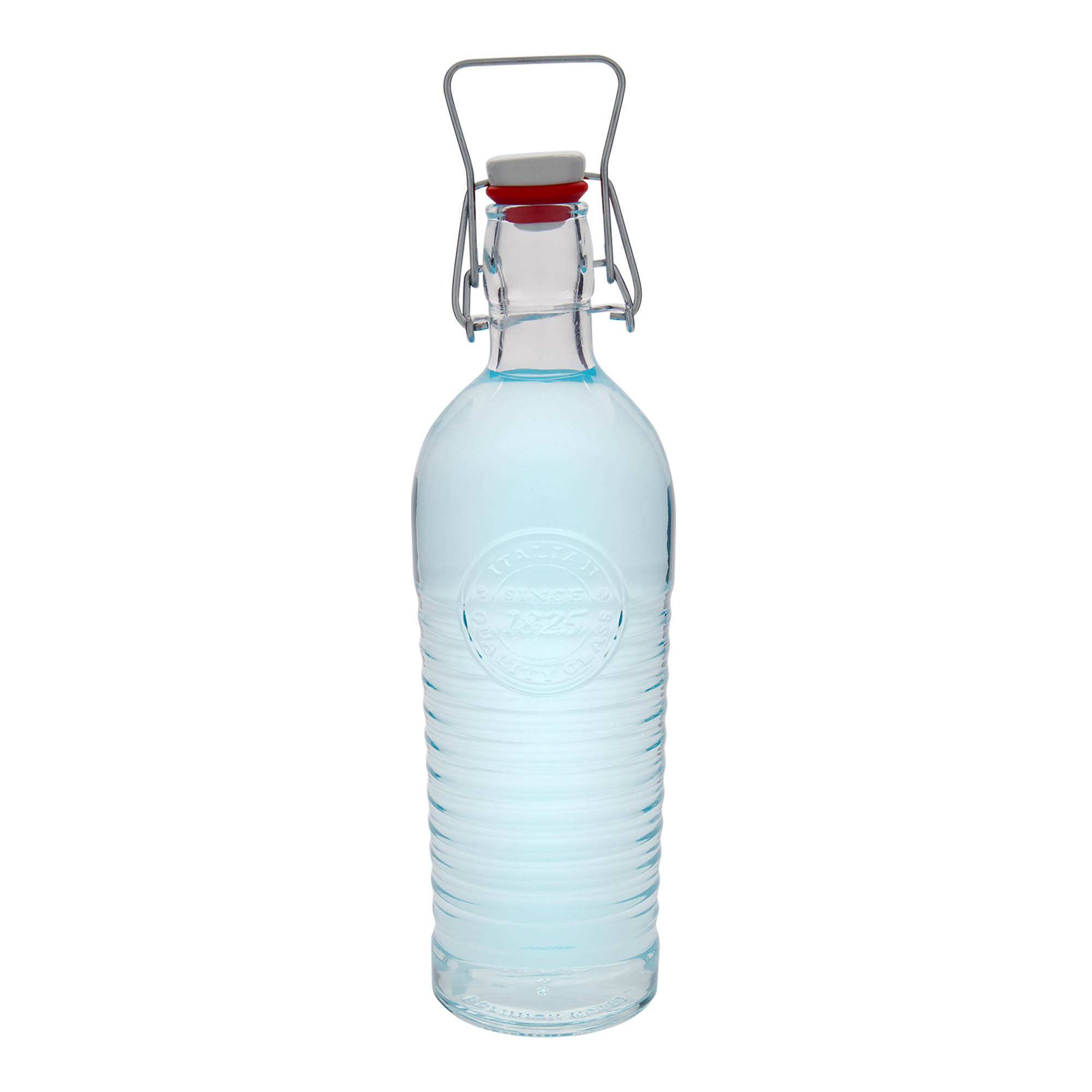 1,200 ml glass bottle 'Officina 1825', opening: swing top closure 1,200 ml glass bottle 'Officina 1825', opening: swing top closure