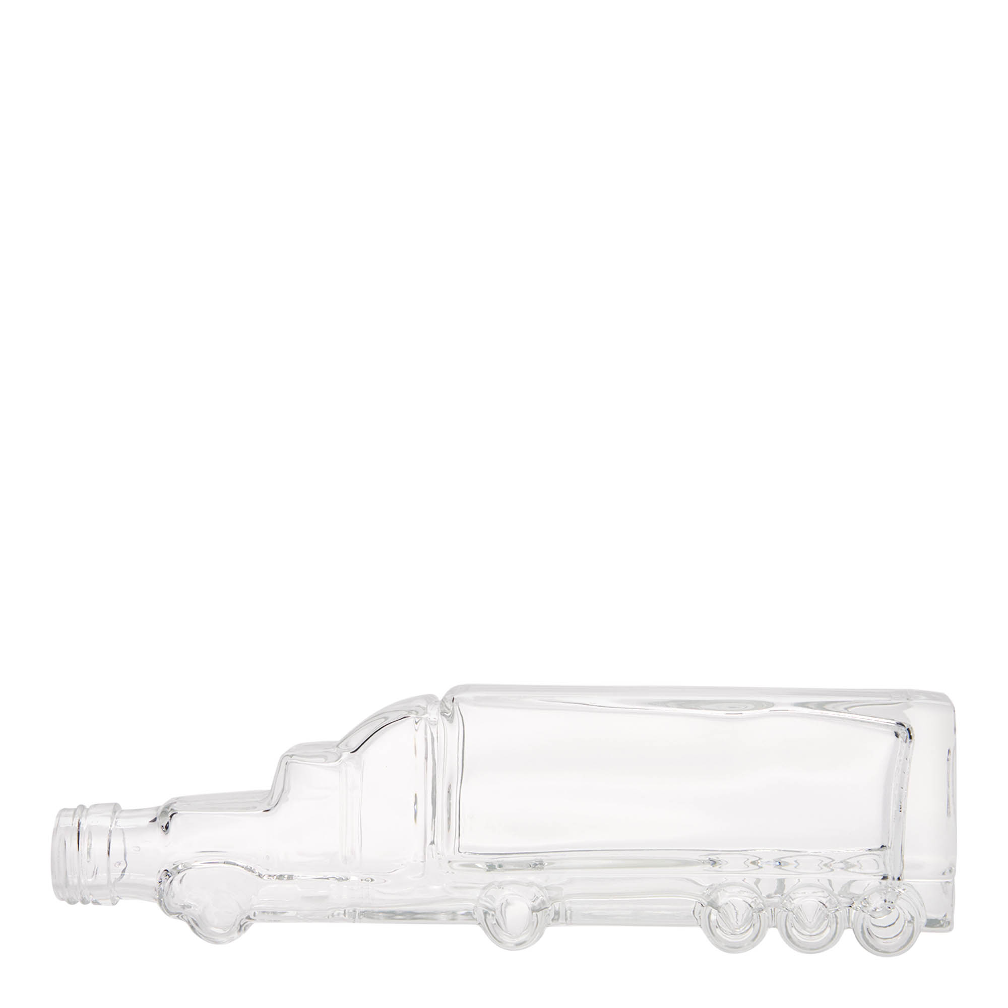 200 ml glass bottle 'Truck', closure: PP 25 200 ml glass bottle 'Truck', closure: PP 25