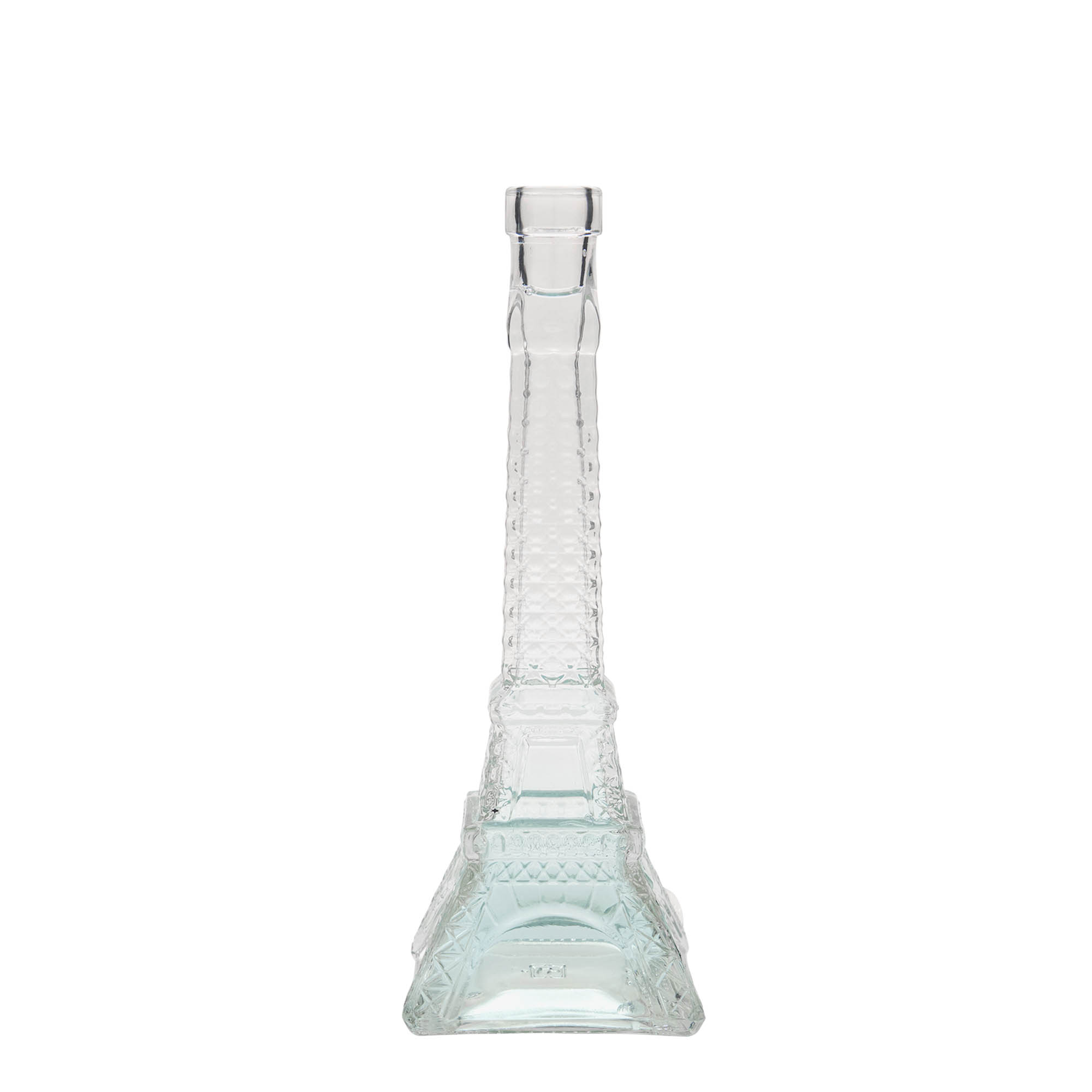 200 ml glass bottle 'Eiffel Tower', opening: cork