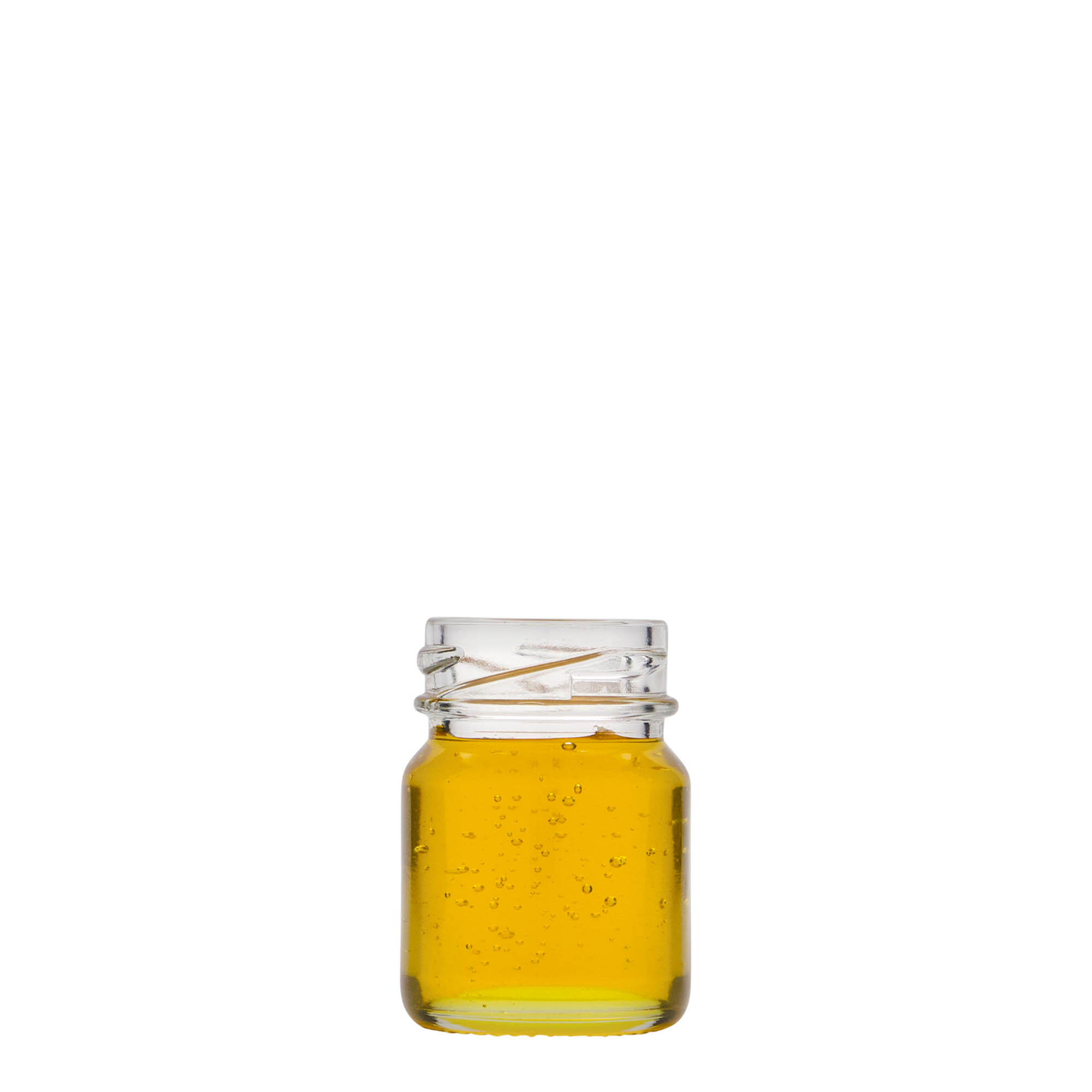 45 ml tall round glass, opening: Twist-off (TO 38)