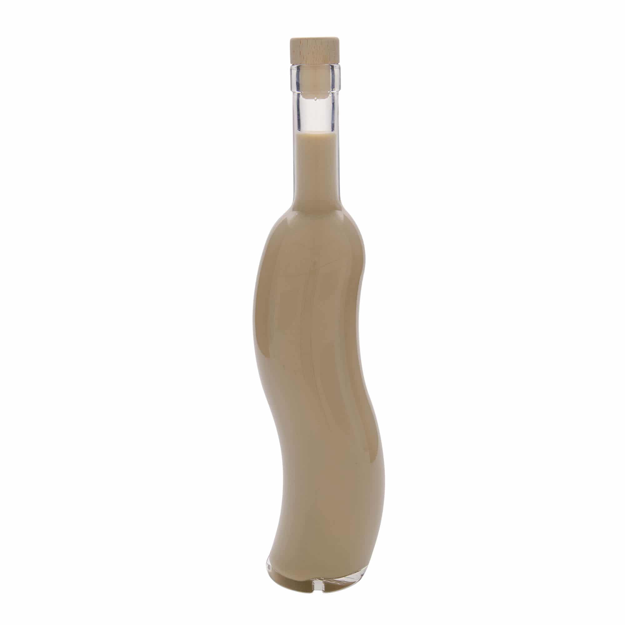 500 ml glass bottle ‘La-Ola’, semi-round, opening: cork