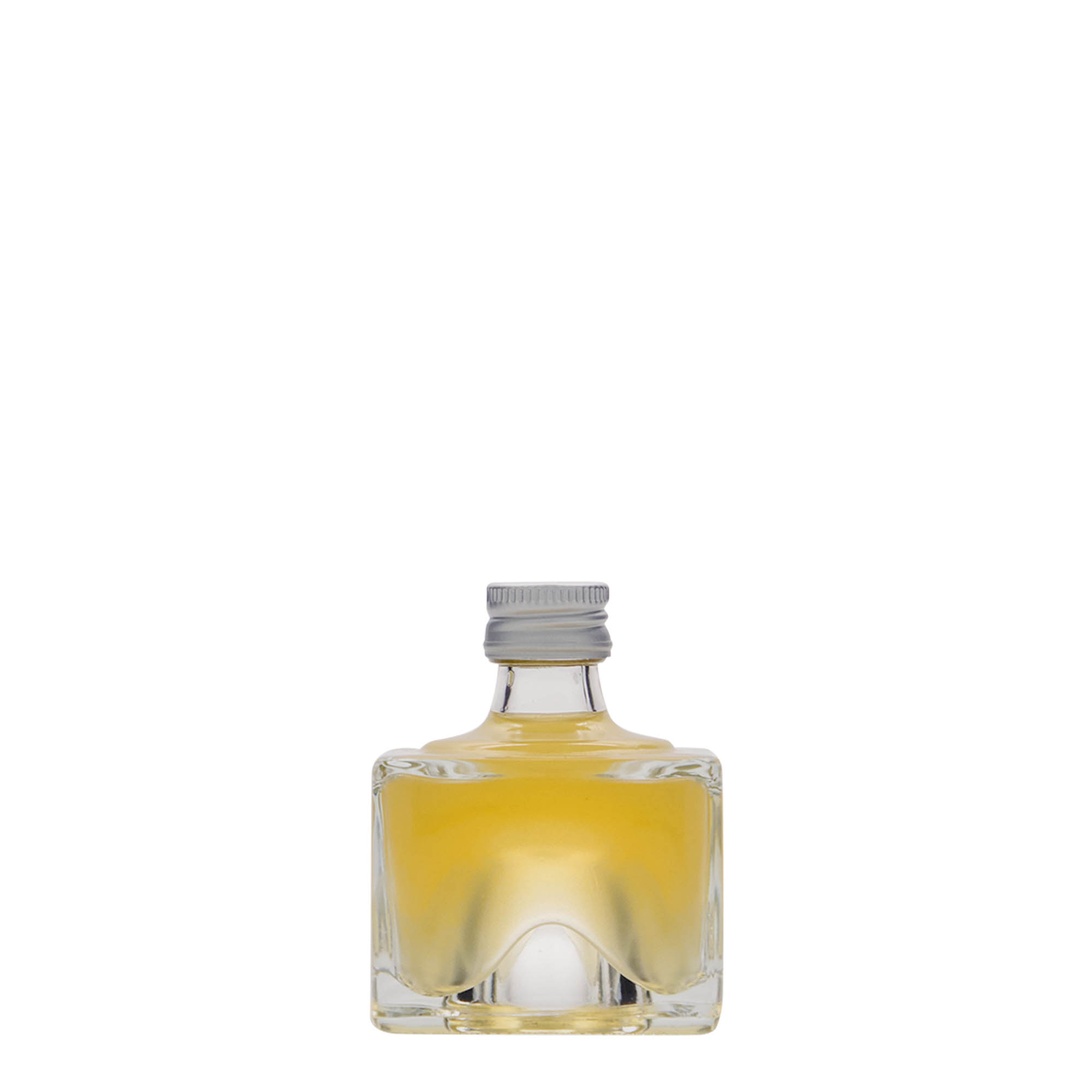 40 ml glass bottle 'Cocolores', square, closure: PP 18
