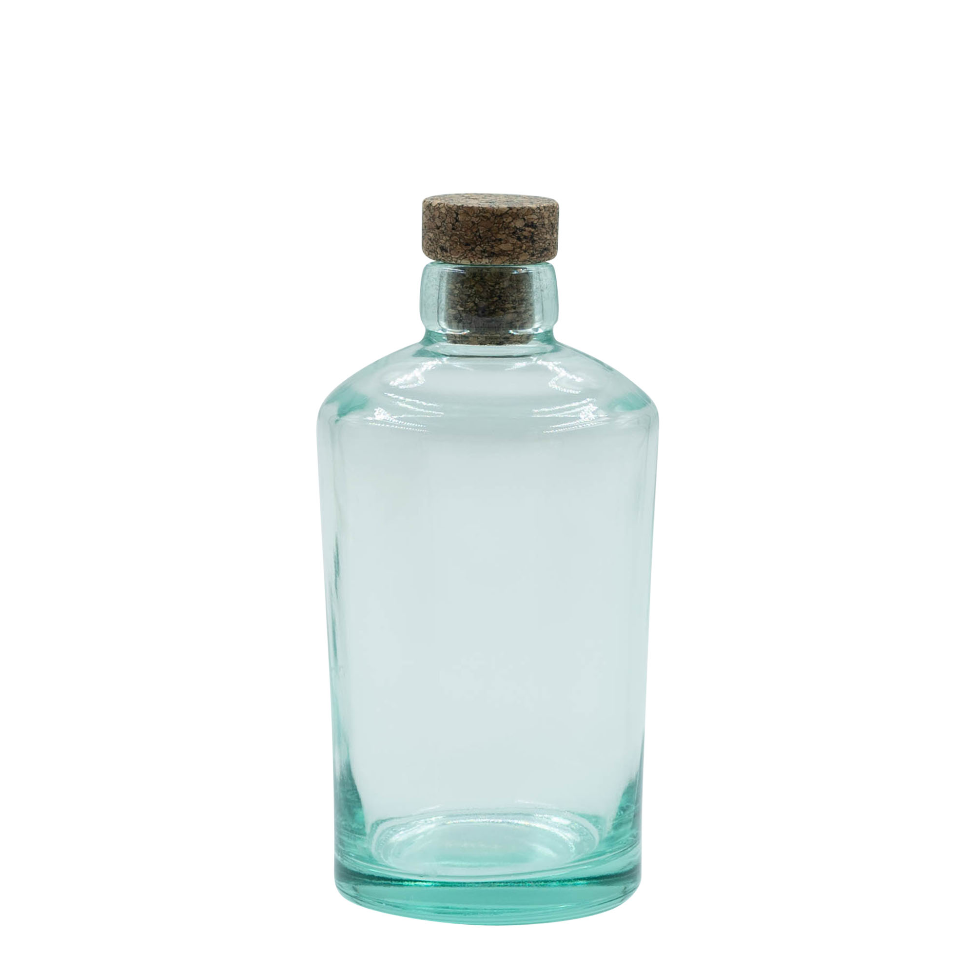 500 ml glass bottle 'Barrel', mouth: cork