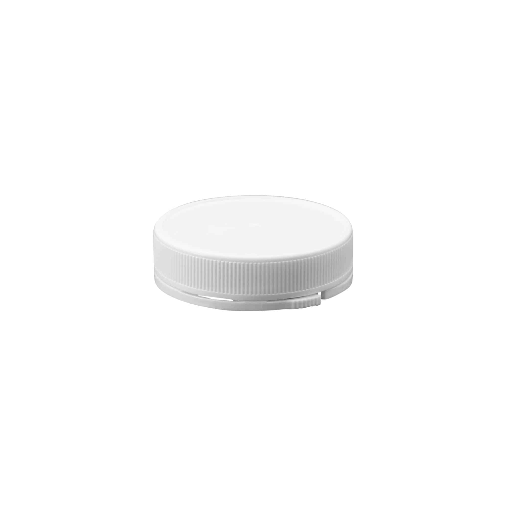 Screw cap ‘Securilock’ 61.9mm, PP plastic, white
