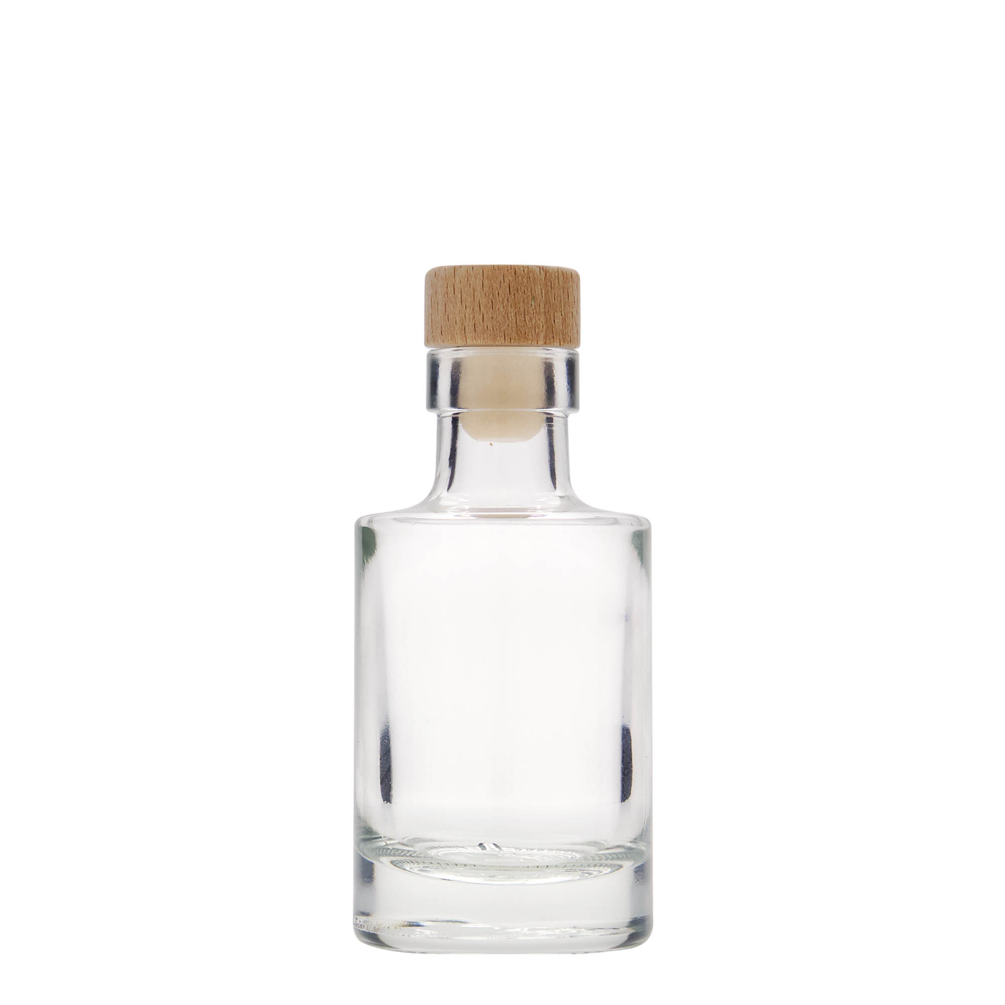 100 ml glass bottle ‘Aventura’, opening: cork