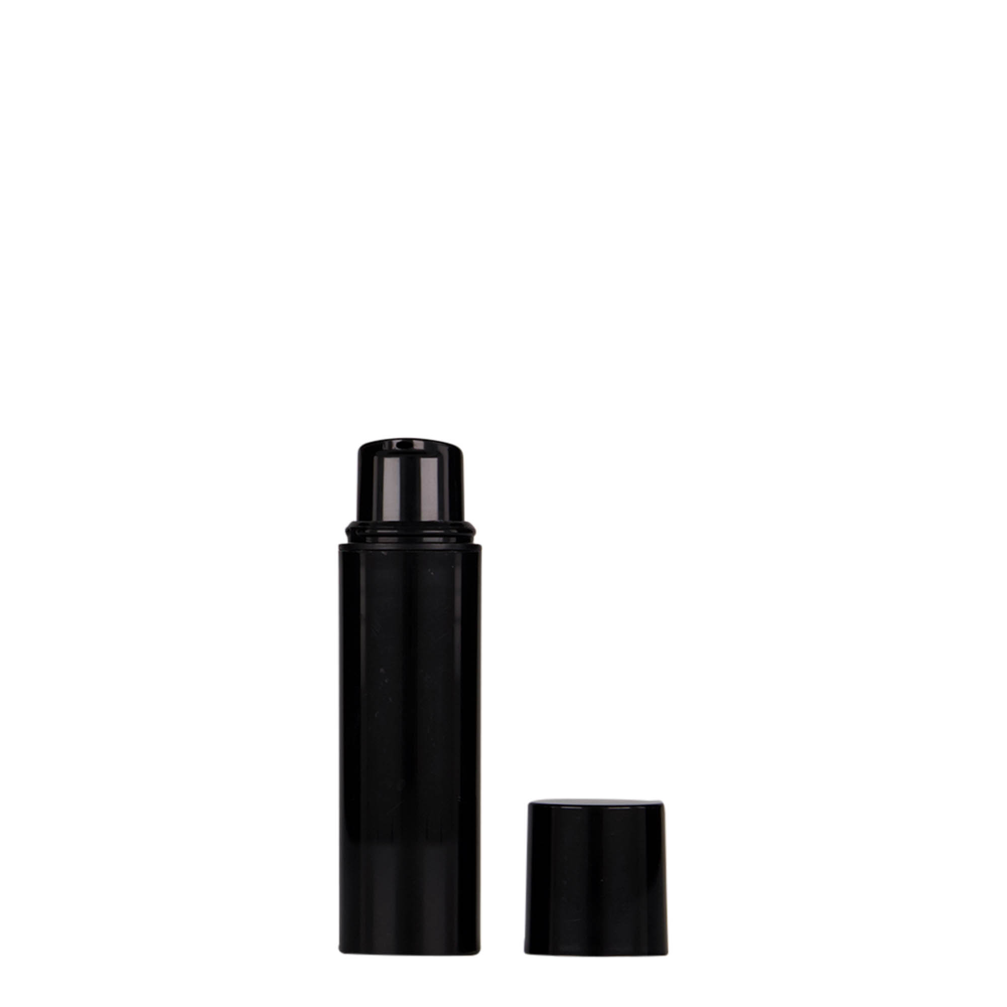 10 ml Airless Dispenser 'Nano', PP plastic, black 10 ml Airless Dispenser 'Nano', PP plastic, black