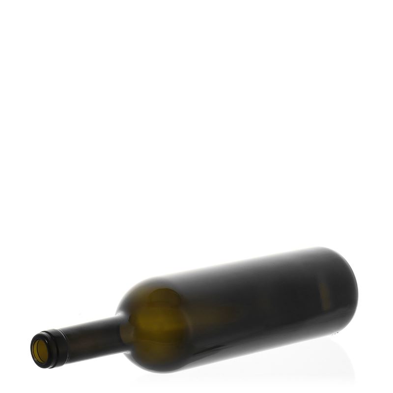750 ml wine bottle 'Golia', antique green, closure: cork 750 ml wine bottle 'Golia', antique green, closure: cork