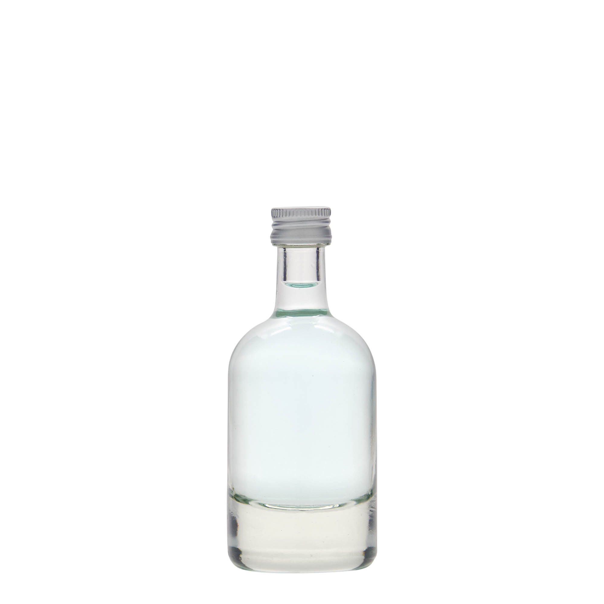 50 ml glass bottle 'Linea Uno', opening: PP 18
