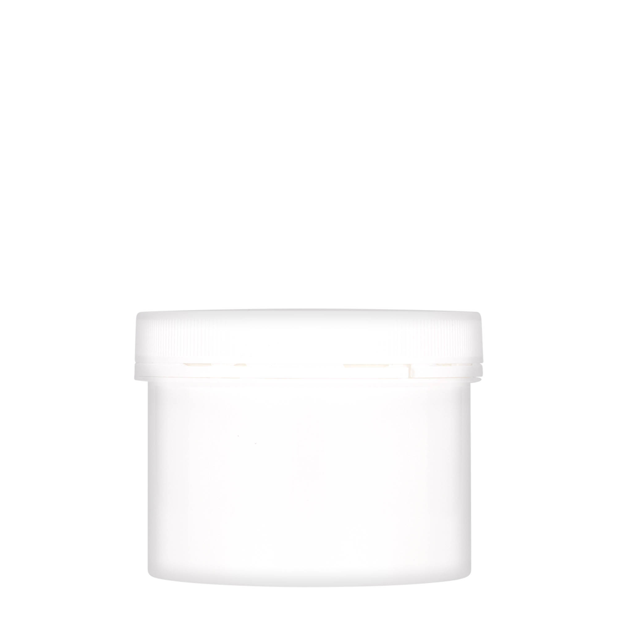 300 ml plastic jar 'Securilock', PP, white, closure: screw cap