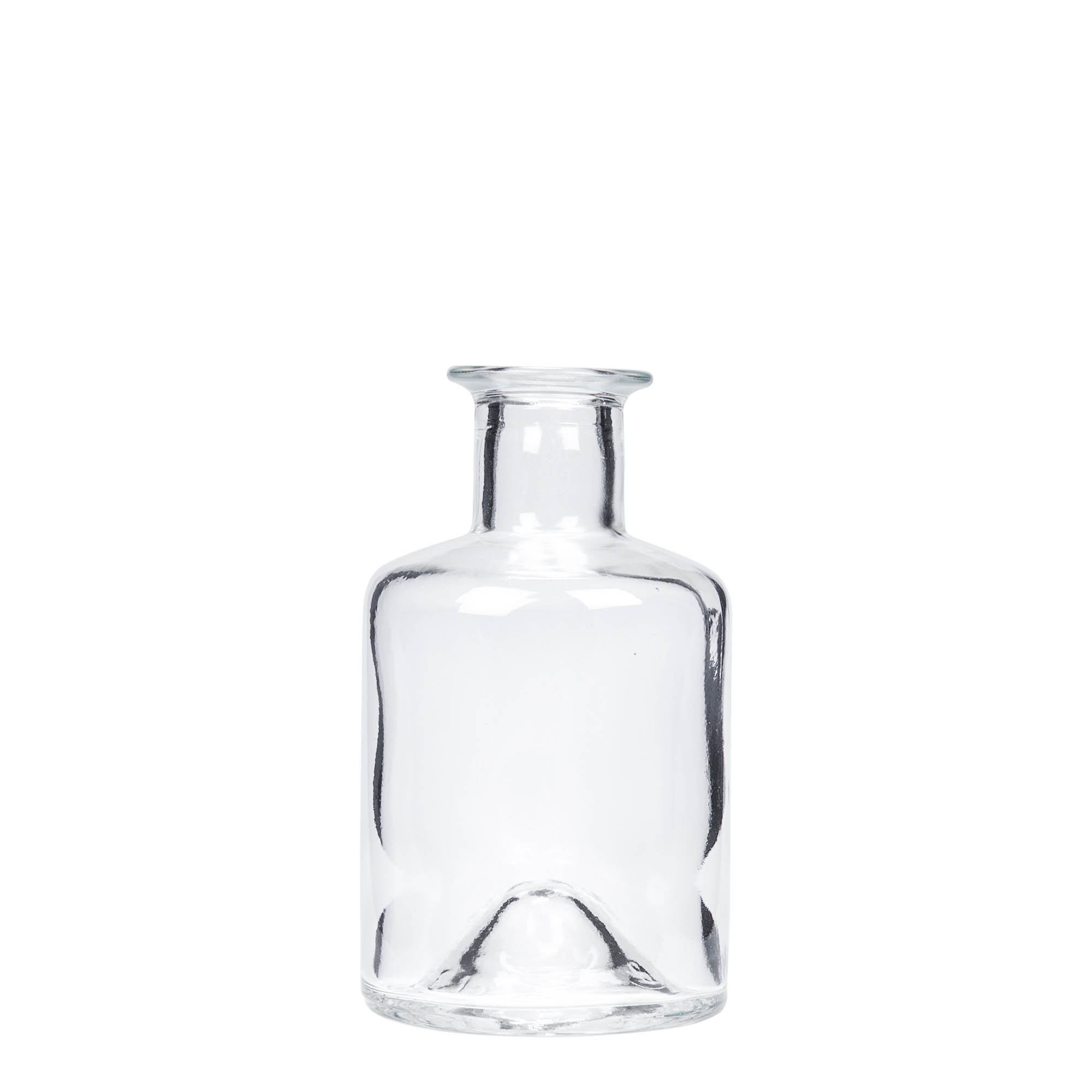 200 ml glass bottle apothecary, opening: cork
