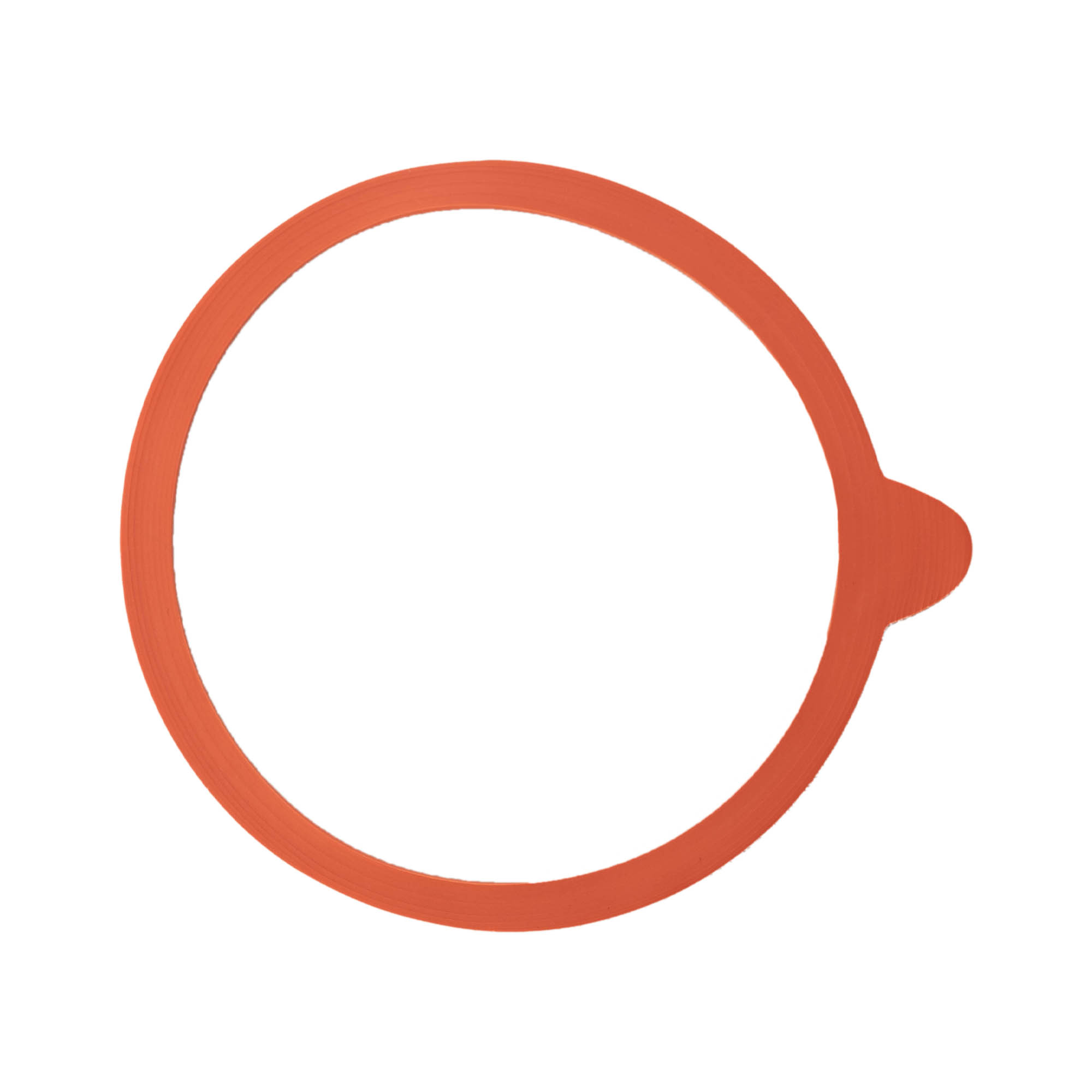 WECK canning ring RR120, red, opening: round rim WECK canning ring RR120, red, opening: round rim