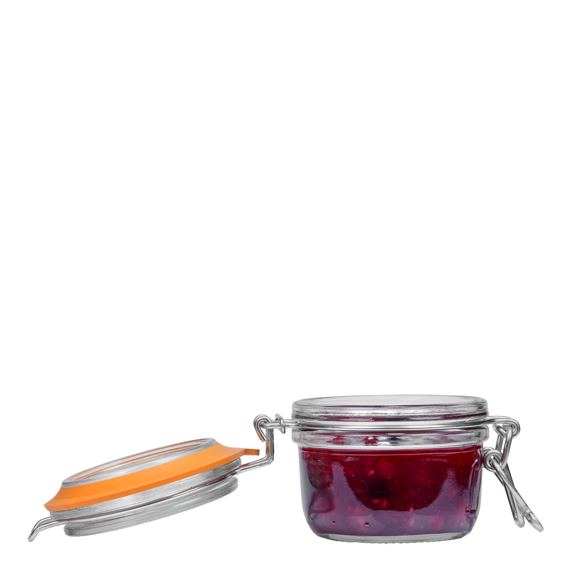 125 ml wire bail jar 'Le Parfait Super Terrine', opening: wire bail closure 125 ml wire bail jar 'Le Parfait Super Terrine', opening: wire bail closure