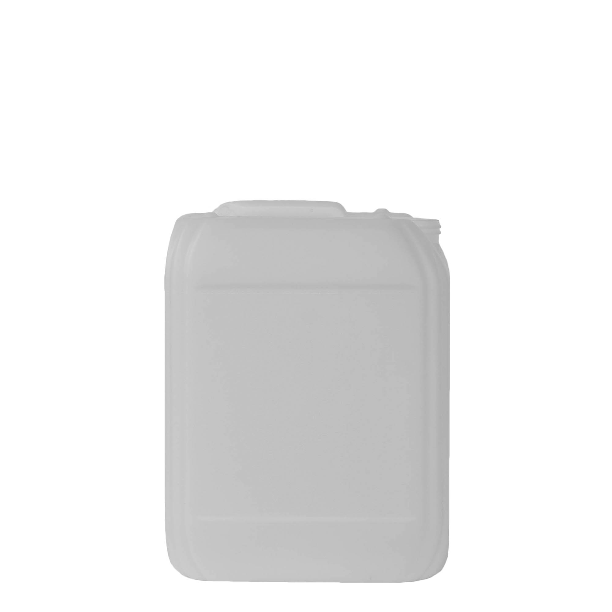 10 l canister, rectangular, HDPE plastic, natural, opening: ND 55