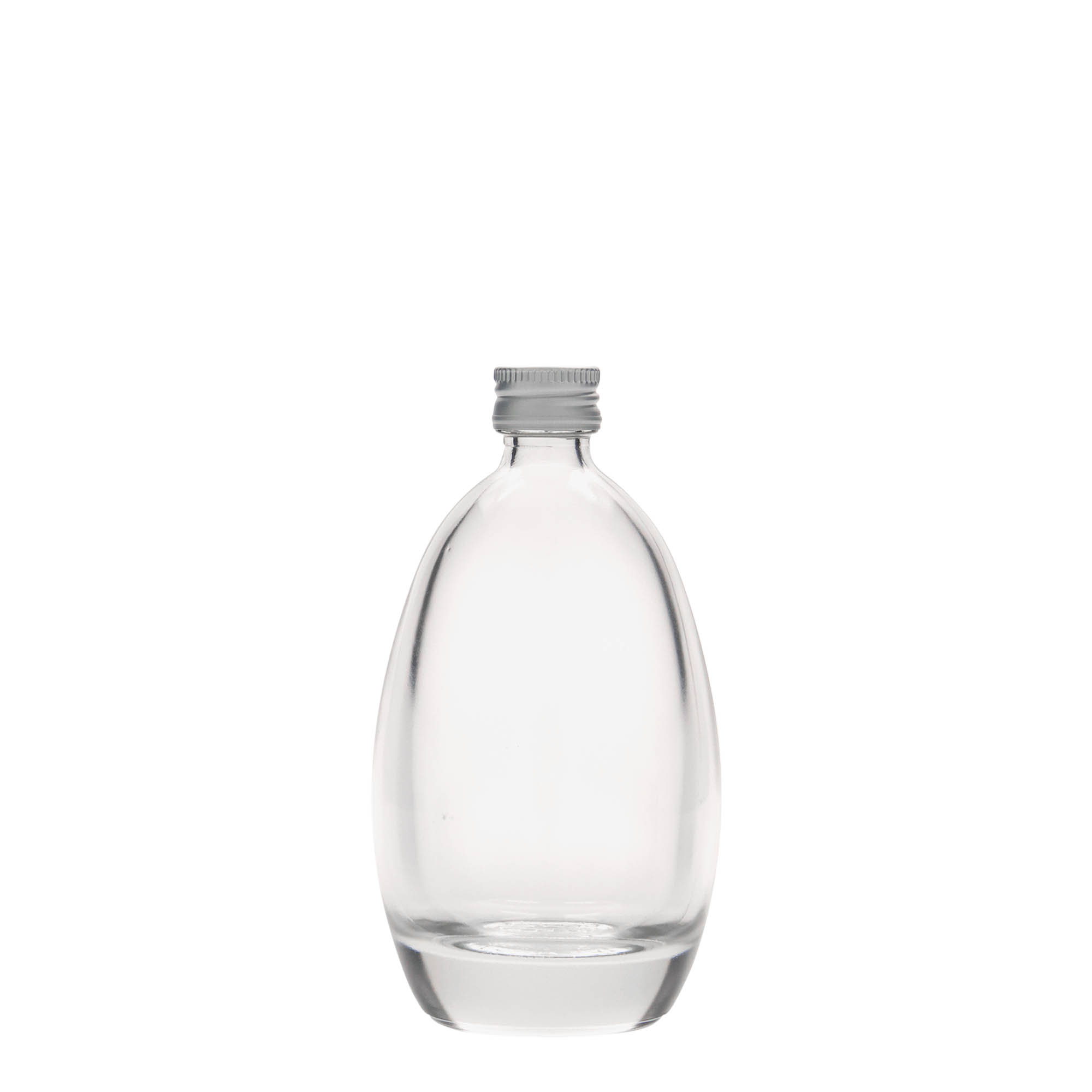 100 ml glass bottle 'Egg', opening: PP 18