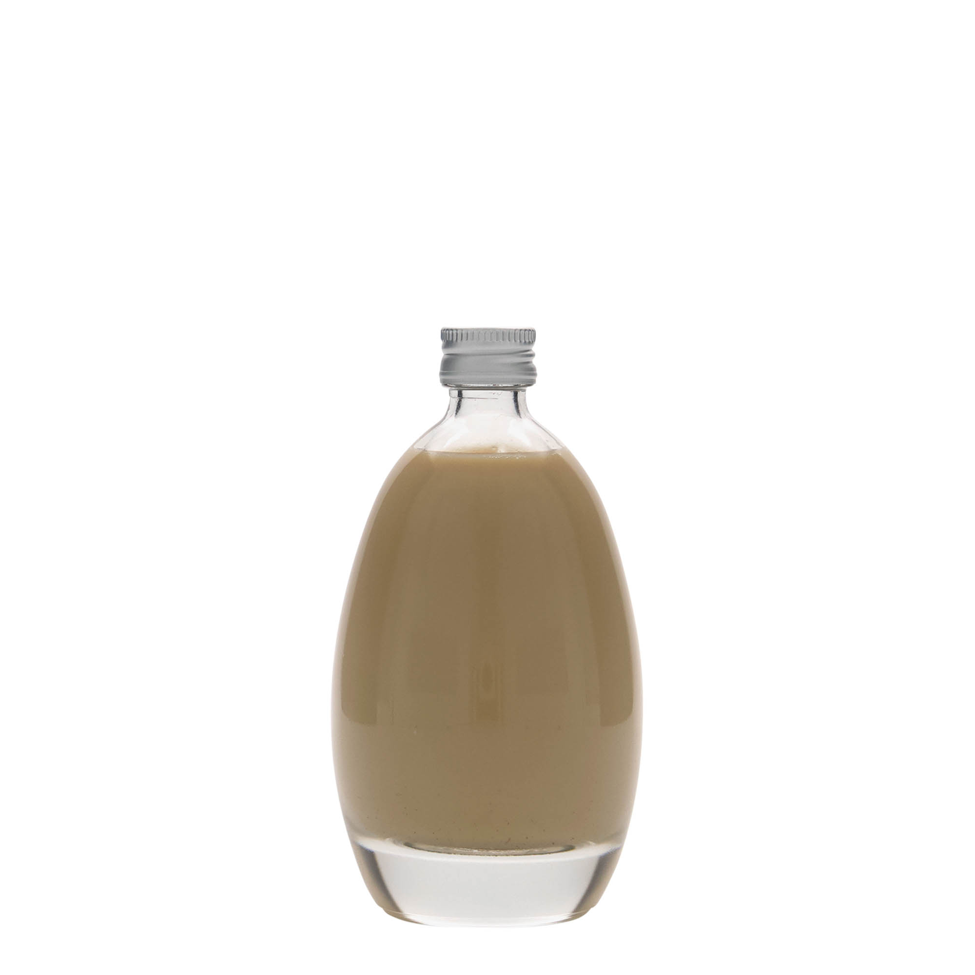 100 ml glass bottle 'Egg', opening: PP 18