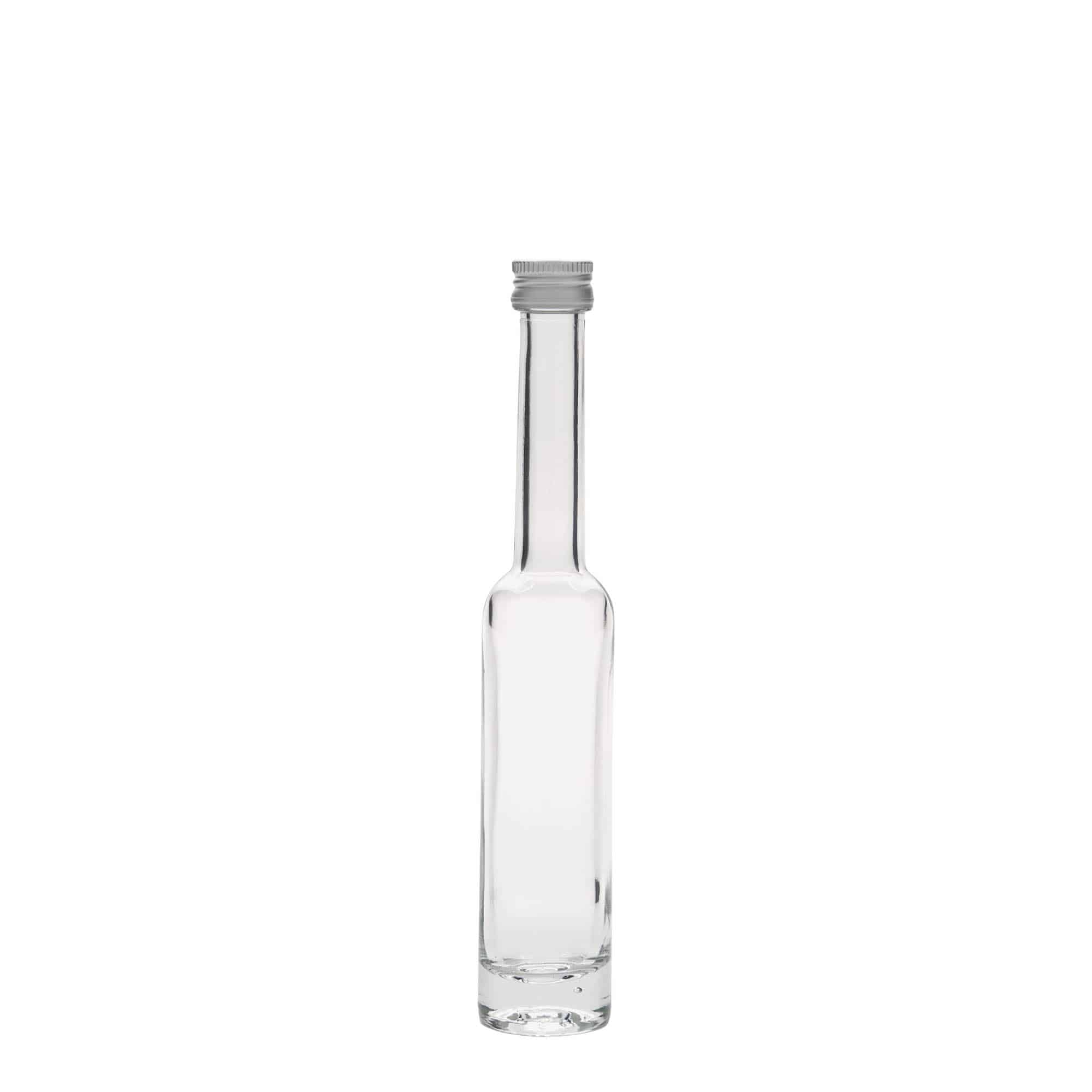 40 ml glass bottle ‘Platina’, opening: PP 18