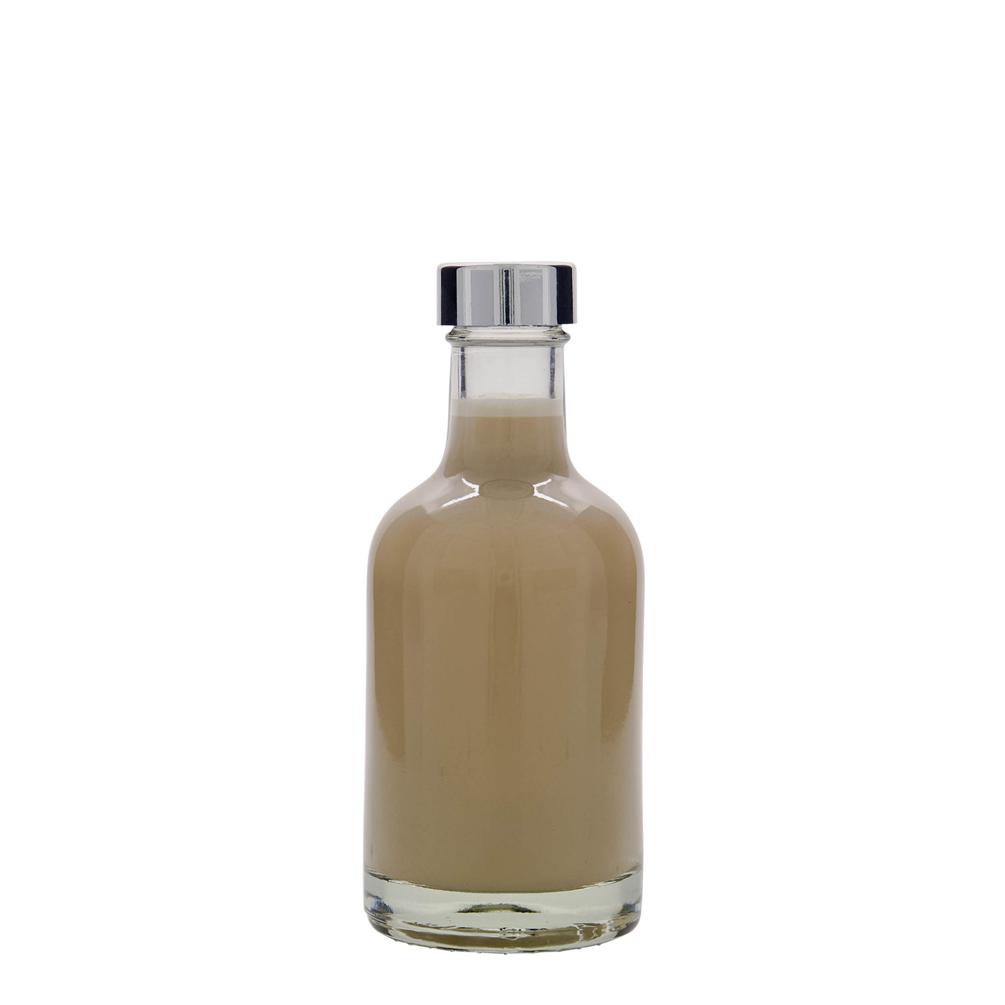 200 ml glass bottle 'First Class', opening: GPI 28 200 ml glass bottle 'First Class', opening: GPI 28