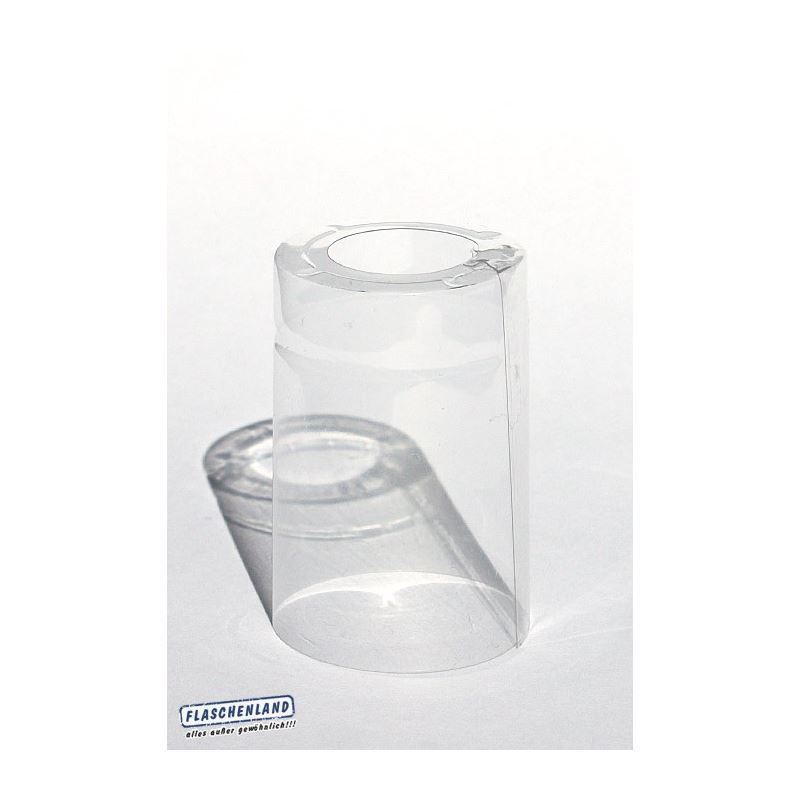 Heat shrink capsule 22x35, PVC plastic Heat shrink capsule 22x35, PVC plastic