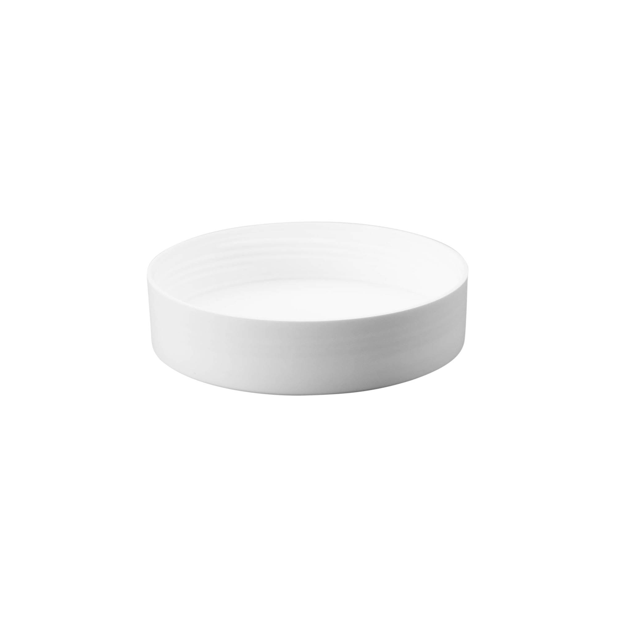 Screw cap for 200 ml Antonella, PP plastic, white Screw cap for 200 ml Antonella, PP plastic, white