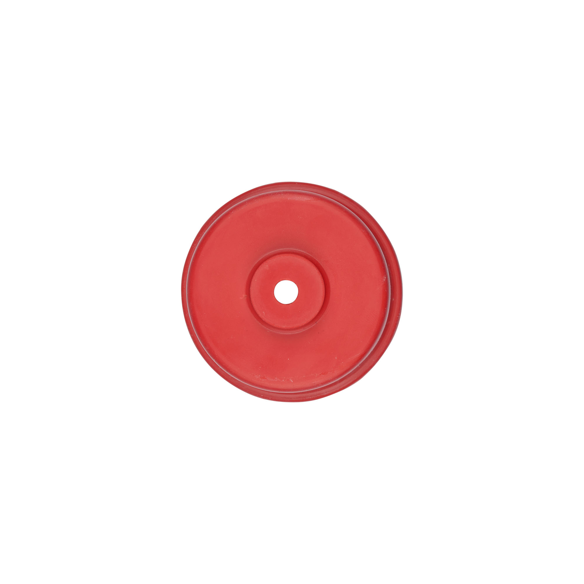Fermentation cap type 5, rubber, red