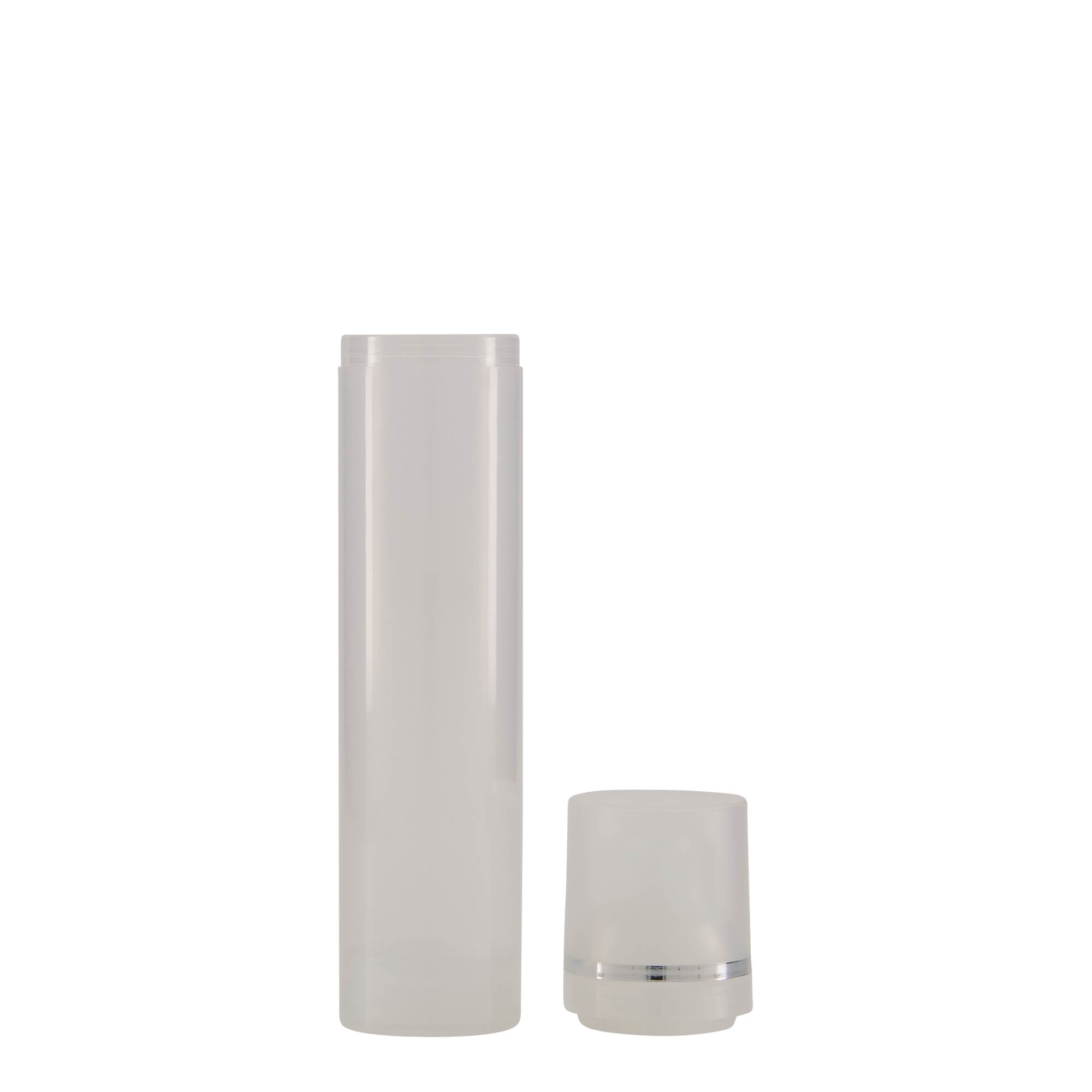 100 ml Airless Dispenser 'Mezzo', PP plastic, natural 100 ml Airless Dispenser 'Mezzo', PP plastic, natural