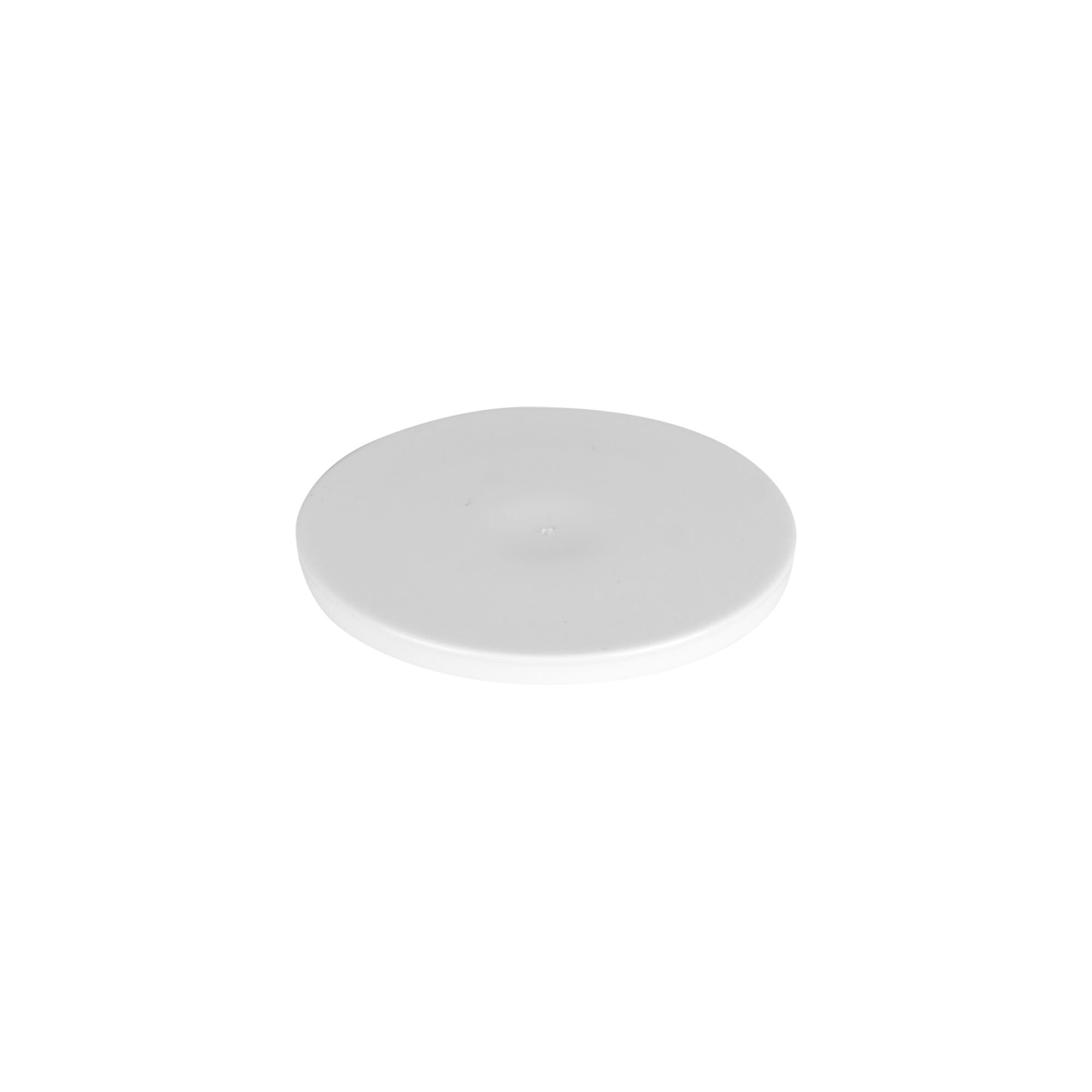Cover disc for 30 ml 'Bianca', PP plastic, white