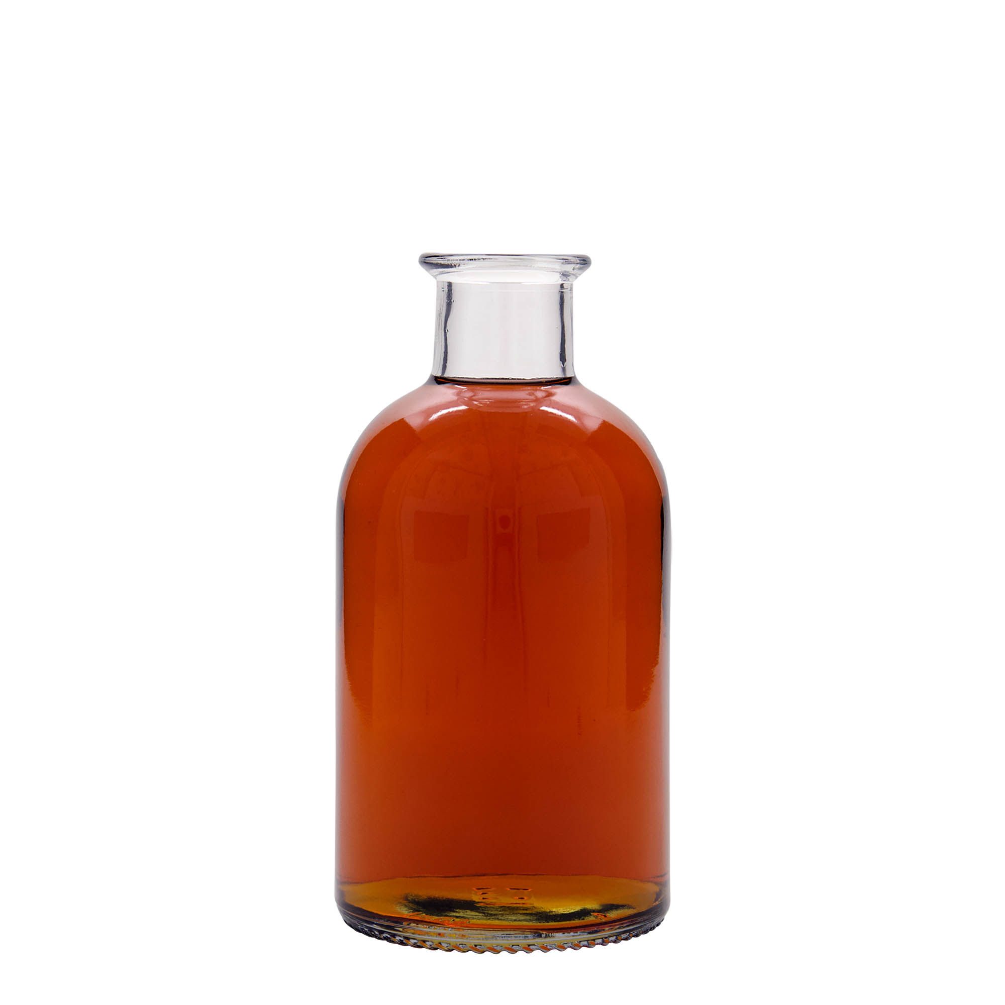 500 ml glass bottle apothecary 'Italia', opening: cork 500 ml glass bottle apothecary 'Italia', opening: cork