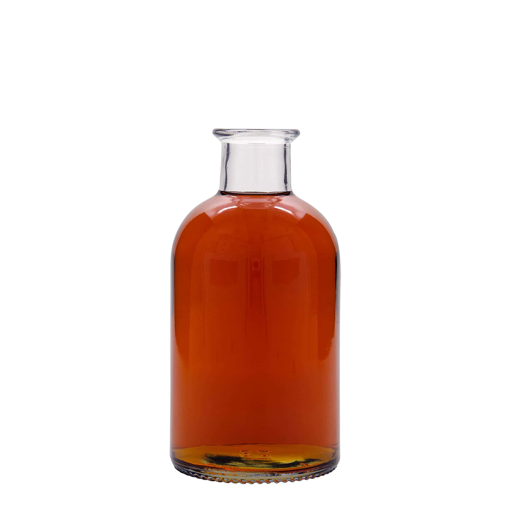 500 ml glass bottle apothecary ‘Italia’, opening: cork