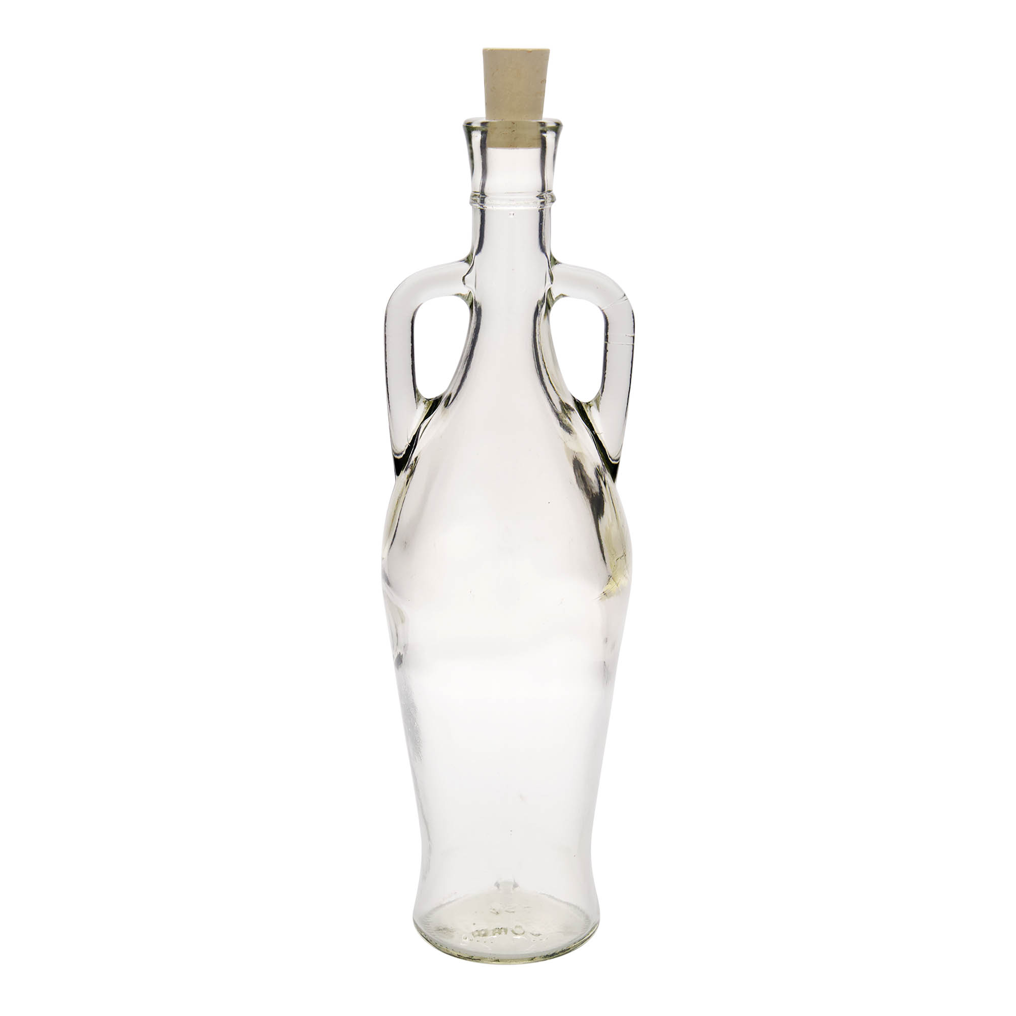 750 ml glass bottle ‘Amphora’, opening: cork