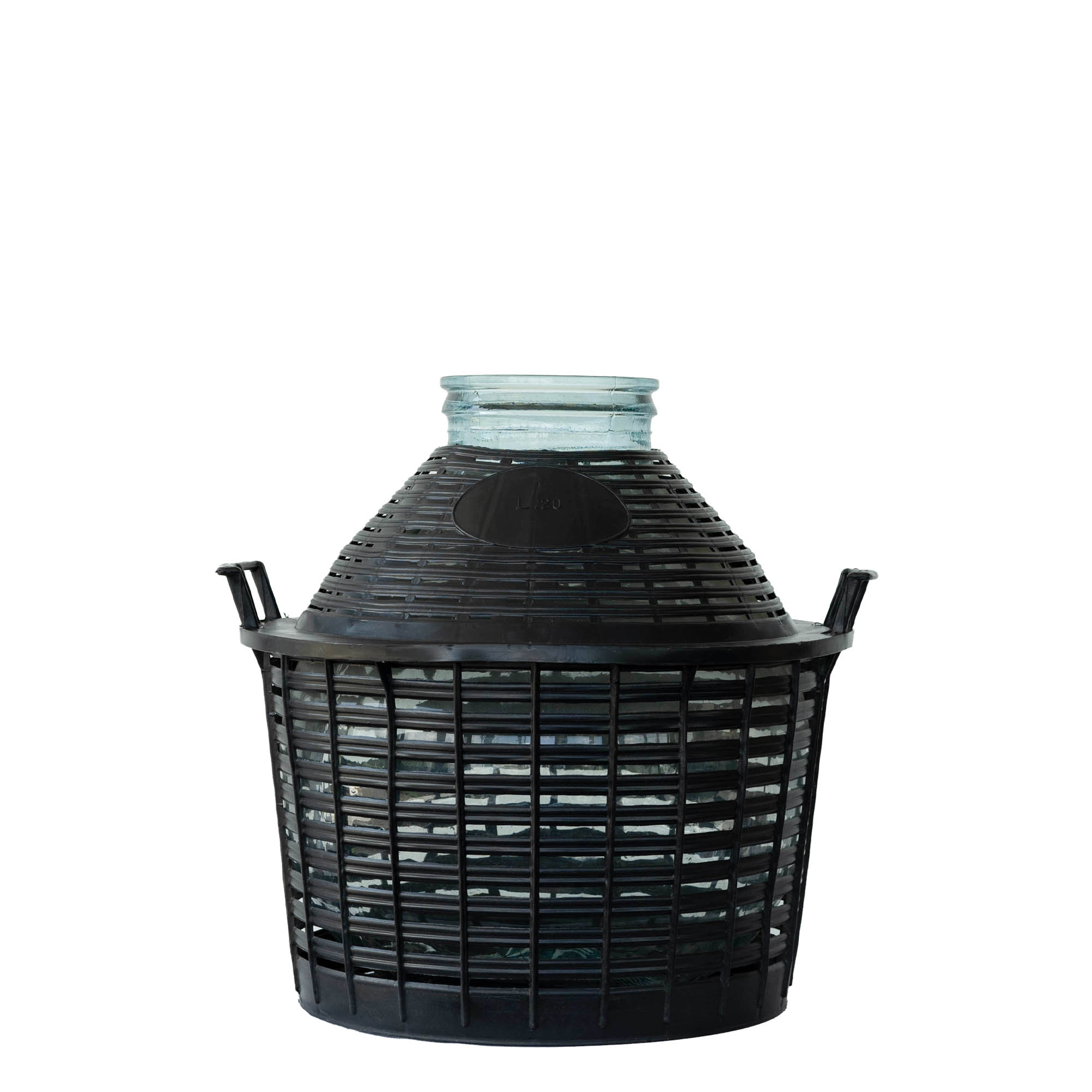 20 l Wide-neck glass bottle, opening: screw cap 20 l Wide-neck glass bottle, opening: screw cap