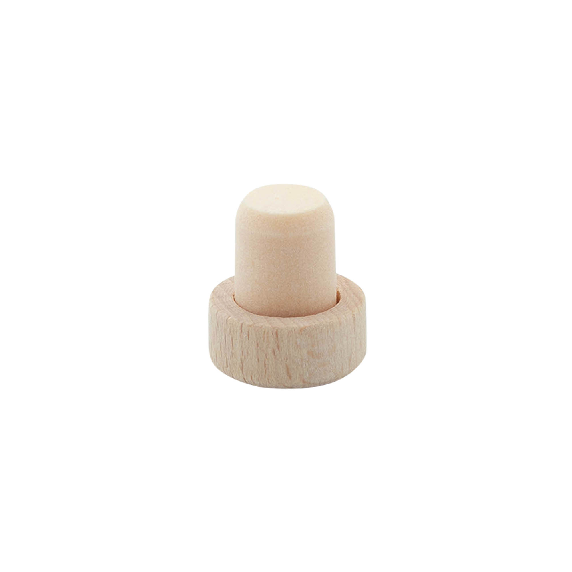 14 mm mushroom cork, wood/plastic, for opening: cork