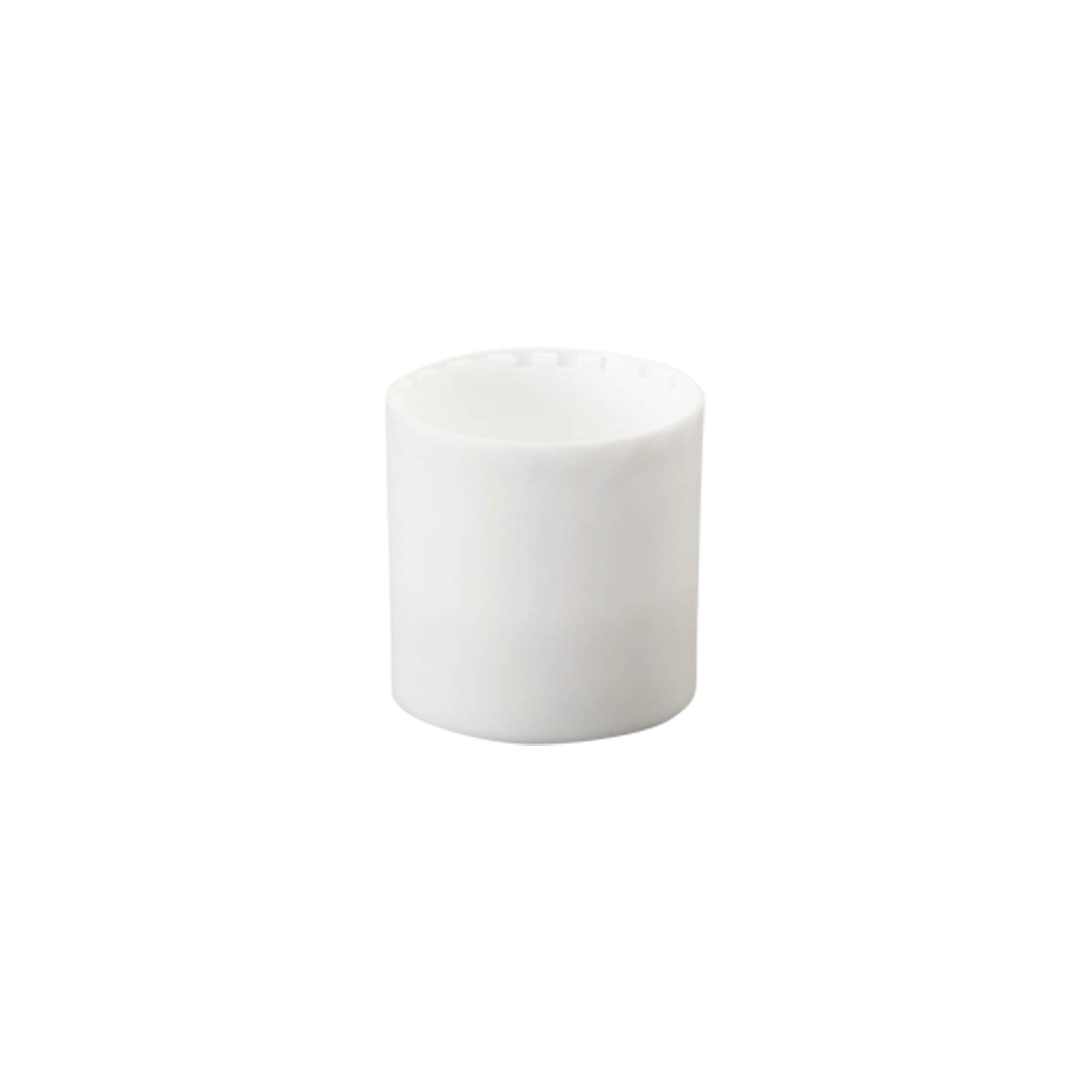 Screw cap with disc top, PP plastic, white, for opening: 24/410 Screw cap with disc top, PP plastic, white, for opening: 24/410
