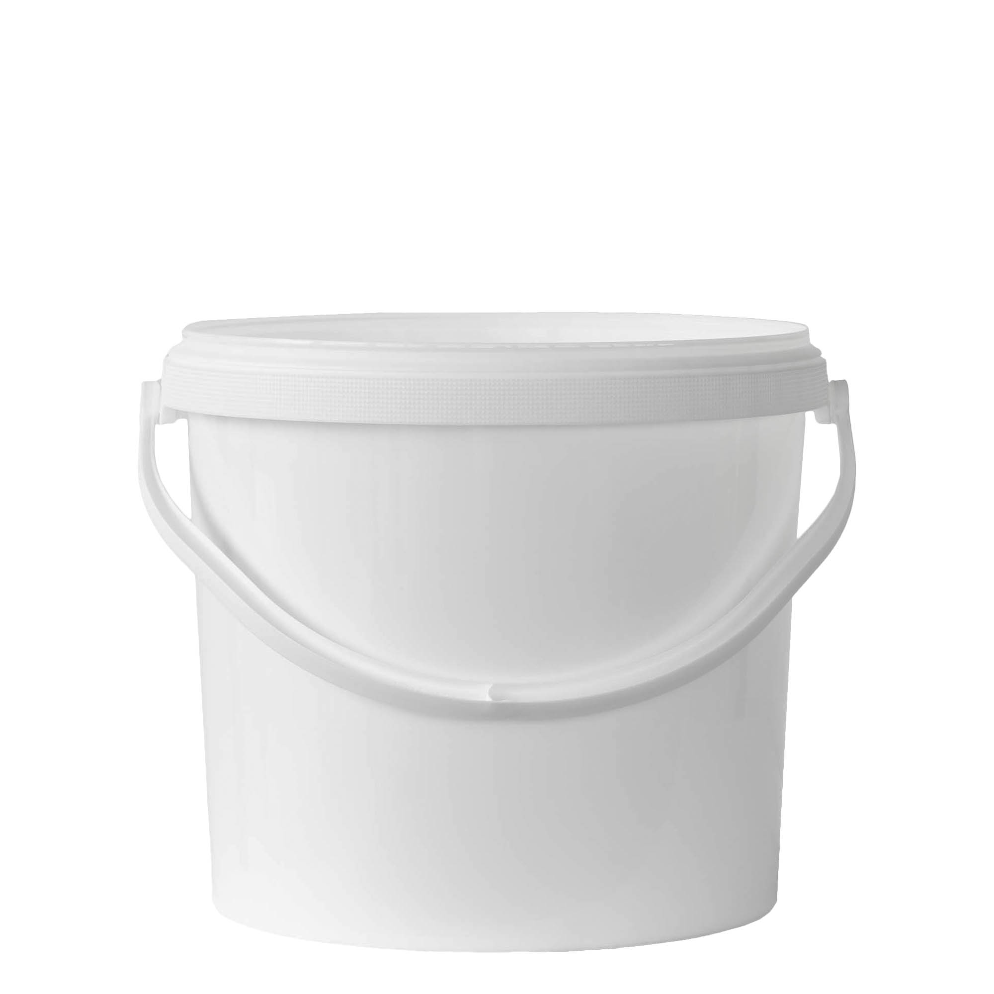 12.5 ml bucket, PP plastic, white 12.5 ml bucket, PP plastic, white