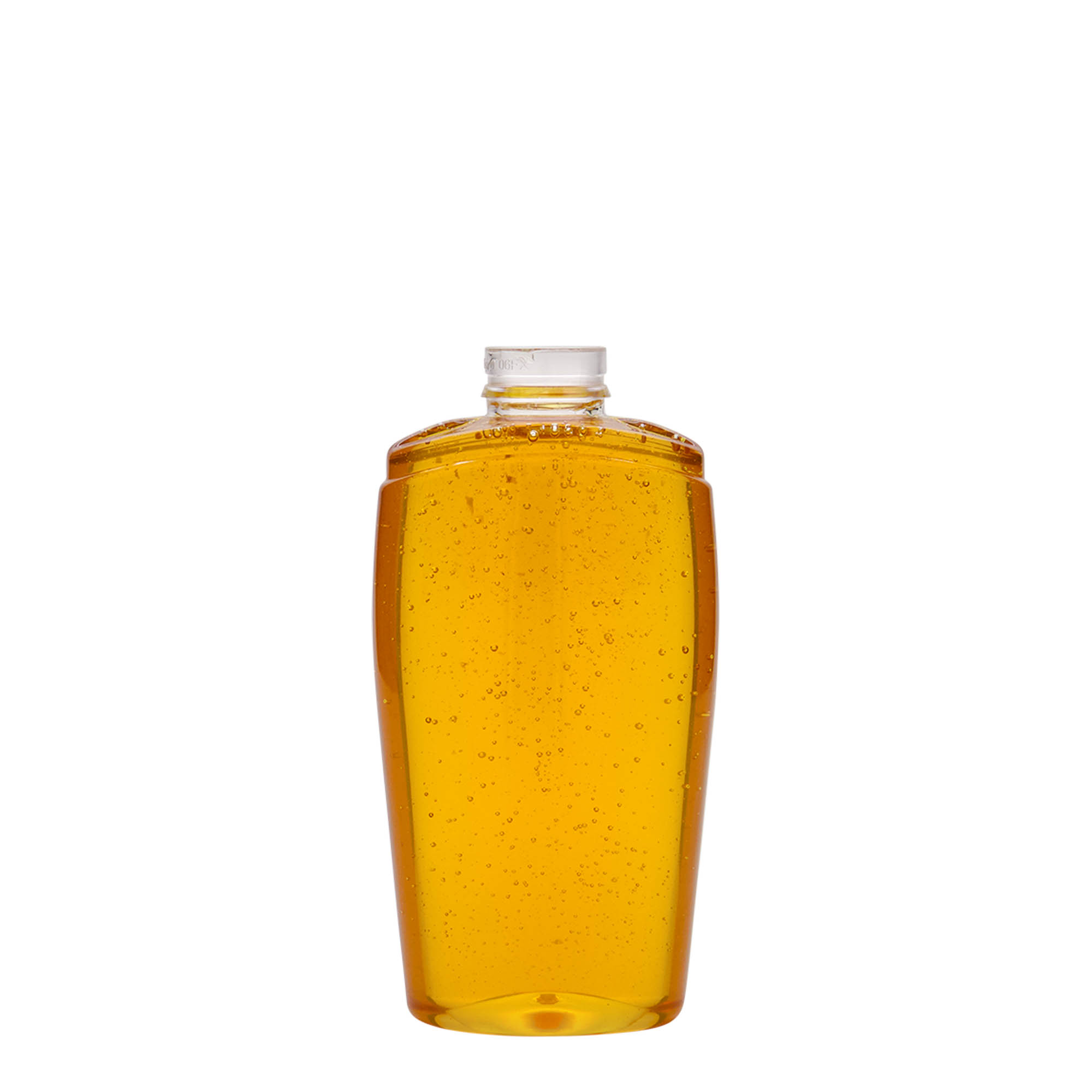 200 ml PET bottle ‘Squeeze’, oval, plastic