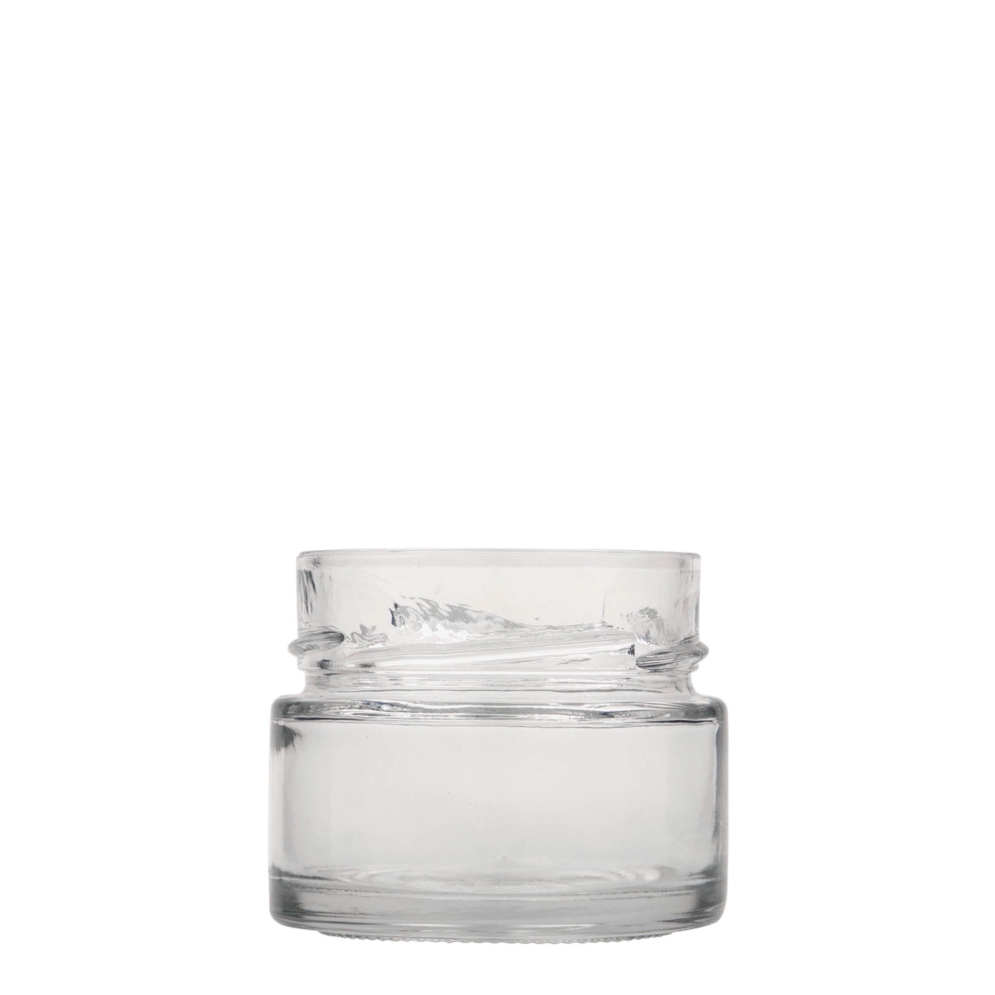 106 ml round glass 'Albatros', opening: Extra-Deep-Twist-Off (EDTO 70) 106 ml round glass 'Albatros', opening: Extra-Deep-Twist-Off (EDTO 70)