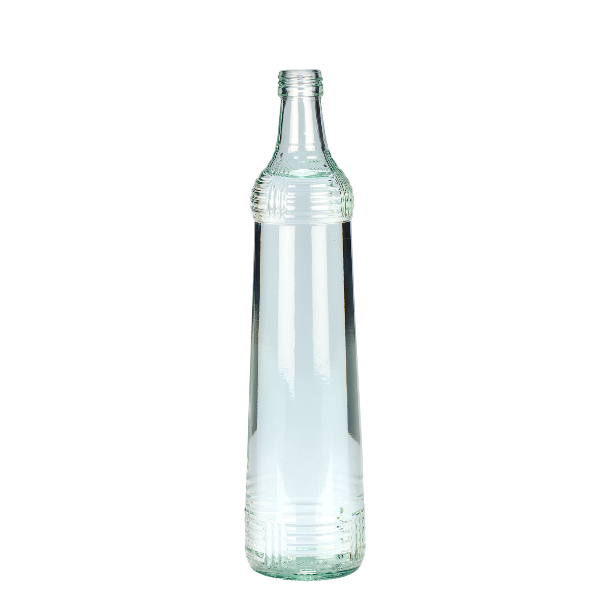 700 ml glass bottle vodka Onion dome, mouth: PP 28