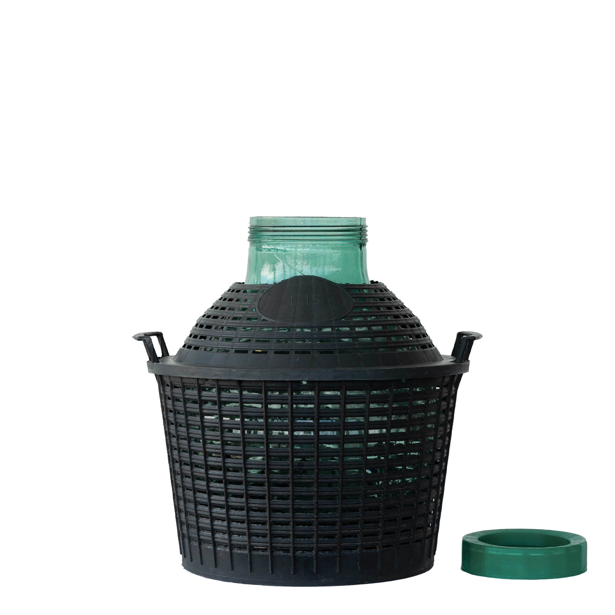 15 l wide-neck balloon bottle, glass, opening: screw cap 15 l wide-neck balloon bottle, glass, opening: screw cap