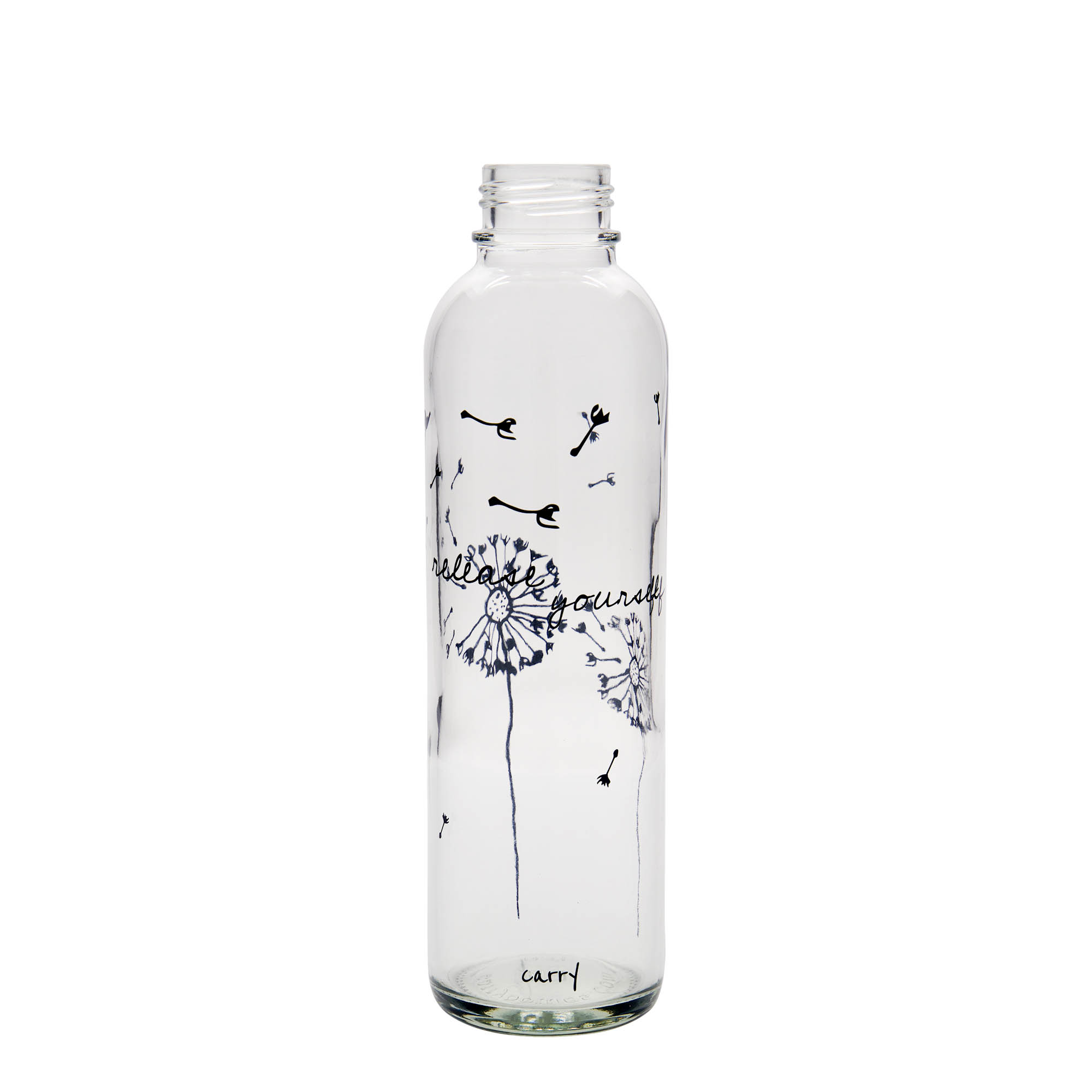 700 ml water bottle ‘CARRY Bottle’, print: Release Yourself, closure: screw cap 700 ml water bottle ‘CARRY Bottle’, print: Release Yourself, closure: screw cap
