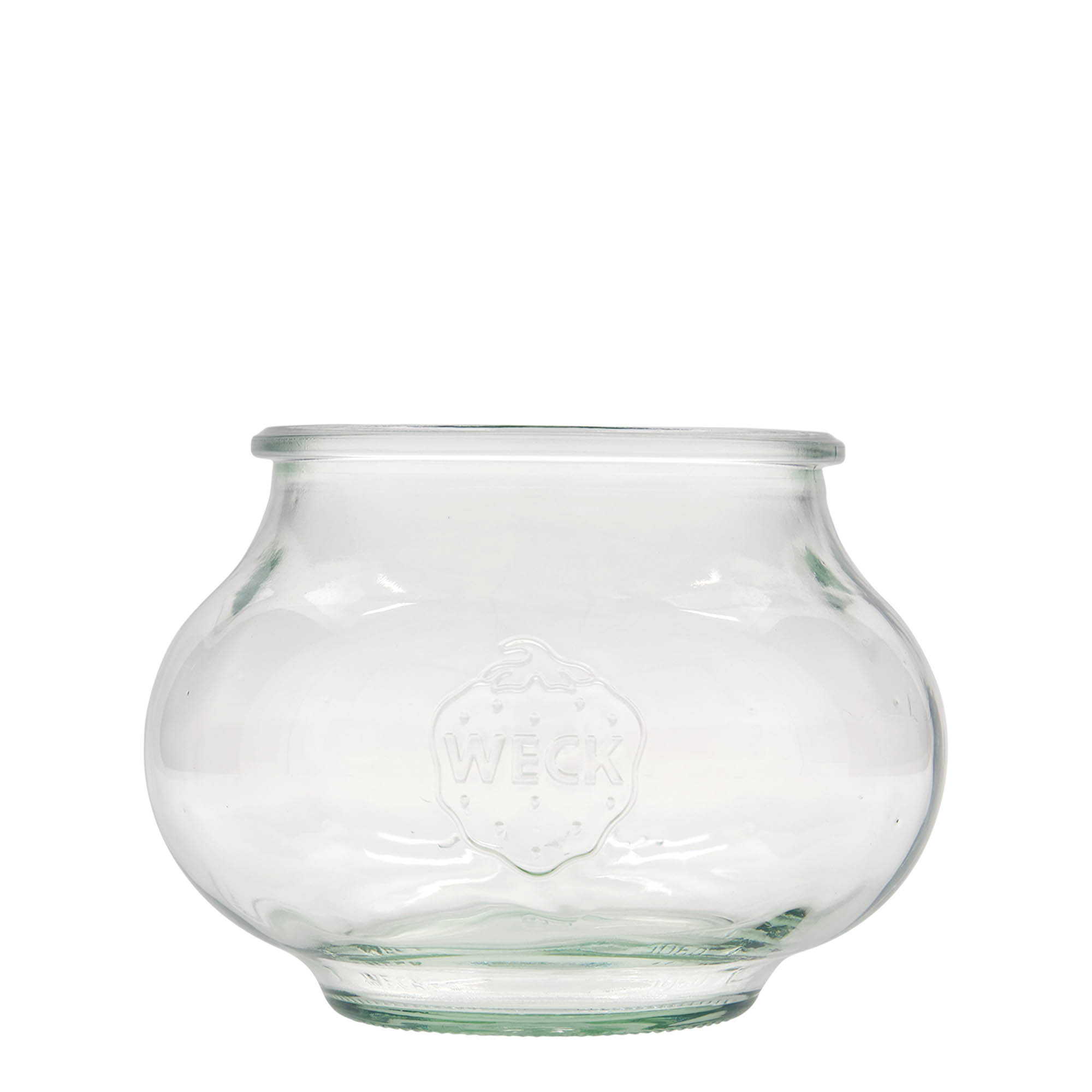 4x 1062 ml WECK decorative jar with glass lid RR 100