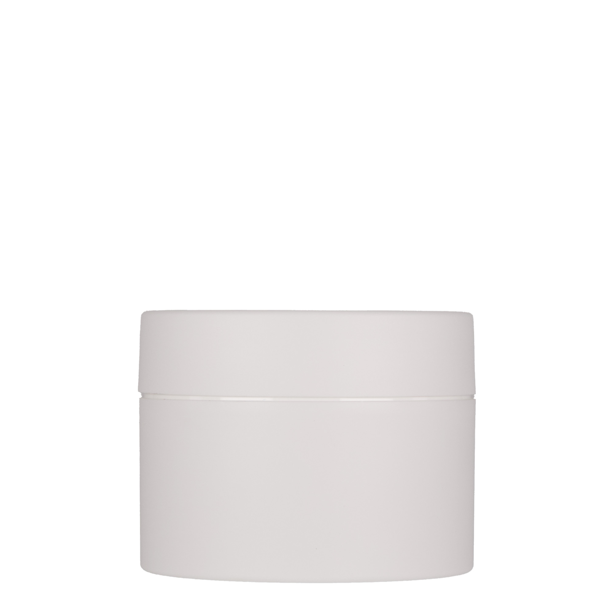 200 ml plastic jar 'Antonella', PP, white, opening: screw cap