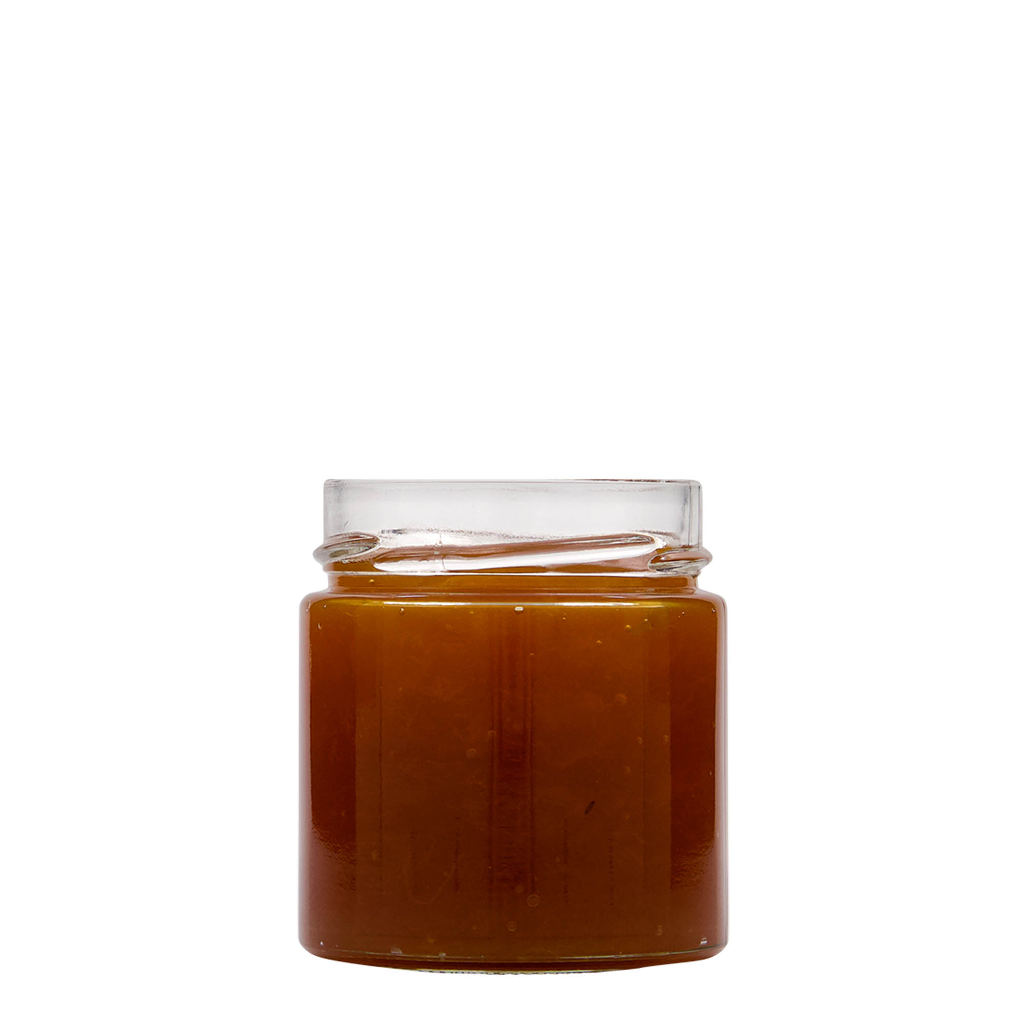 220 ml round glass 'Aurora', opening: Deep-Twist-Off (DTO 66)