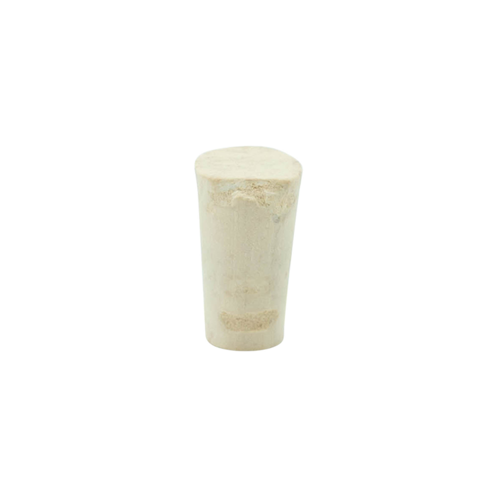 Tapered cork 9-12 x 22, natural cork, bleached, for opening: cork Tapered cork 9-12 x 22, natural cork, bleached, for opening: cork